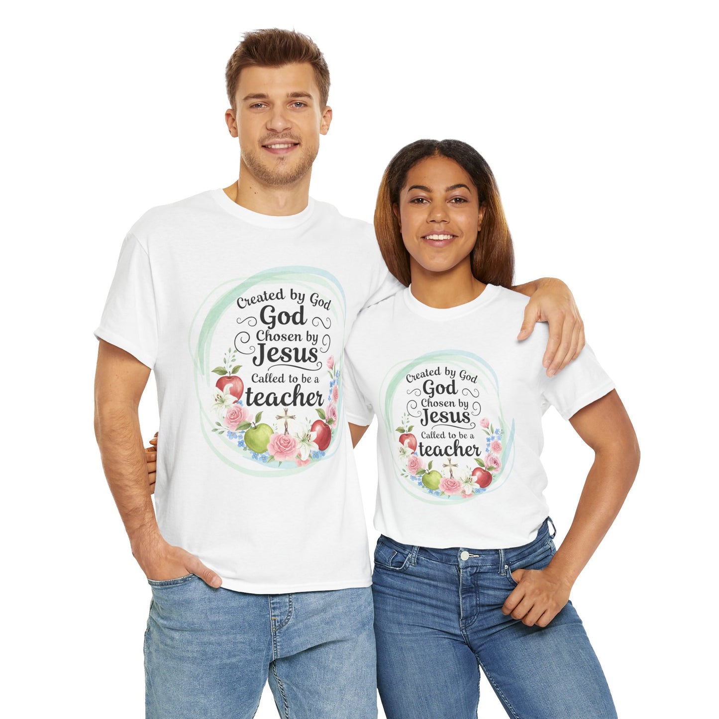Faith, Apples & Awesome Teachers! New Tee Drop! #TeacherLife