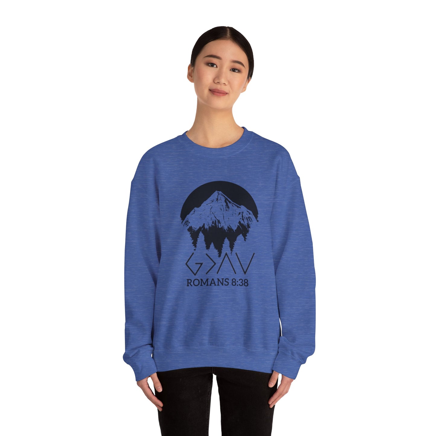 God is Greater Unisex Crewneck Sweatshirt