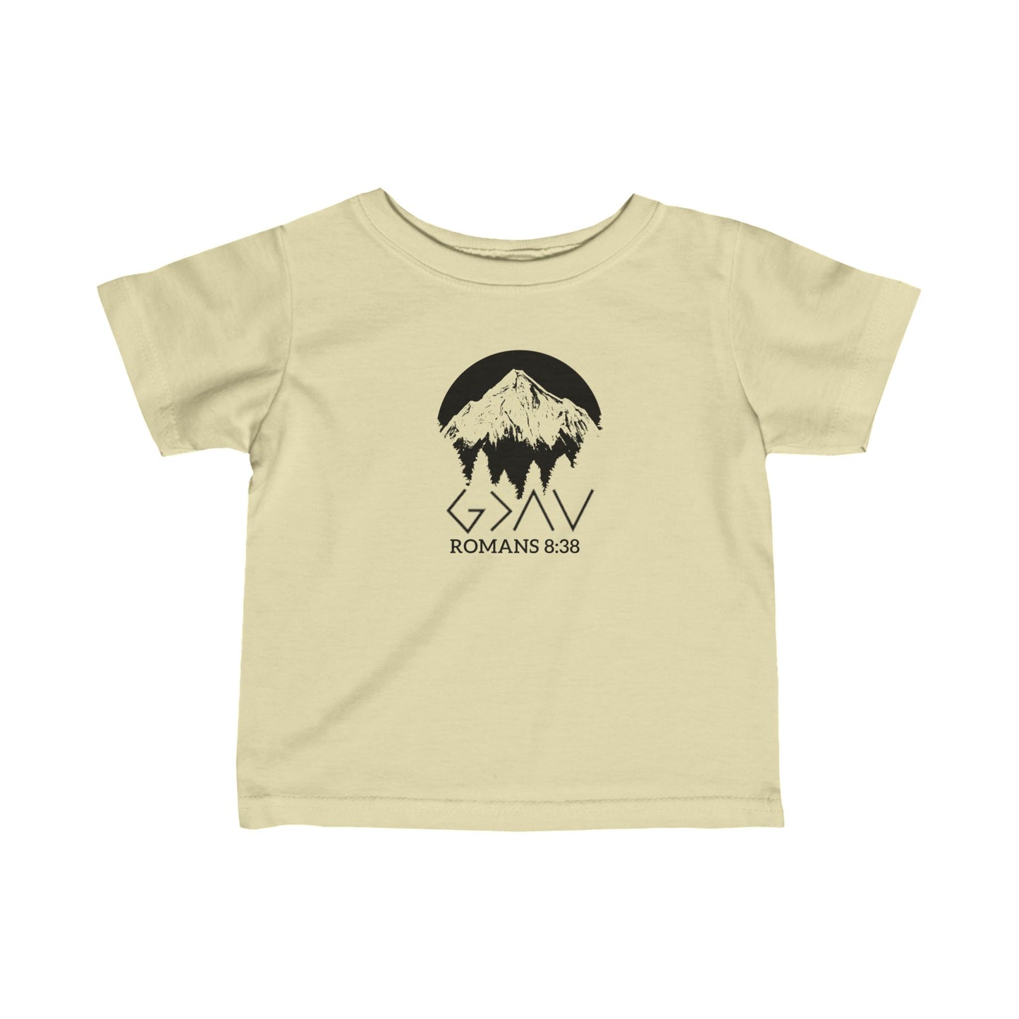 God is Greater Infant Fine Jersey Tee