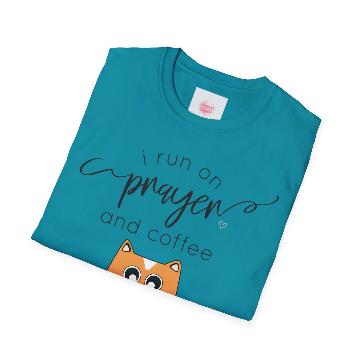 Prayer and Coffee Unisex Softstyle T-Shirt