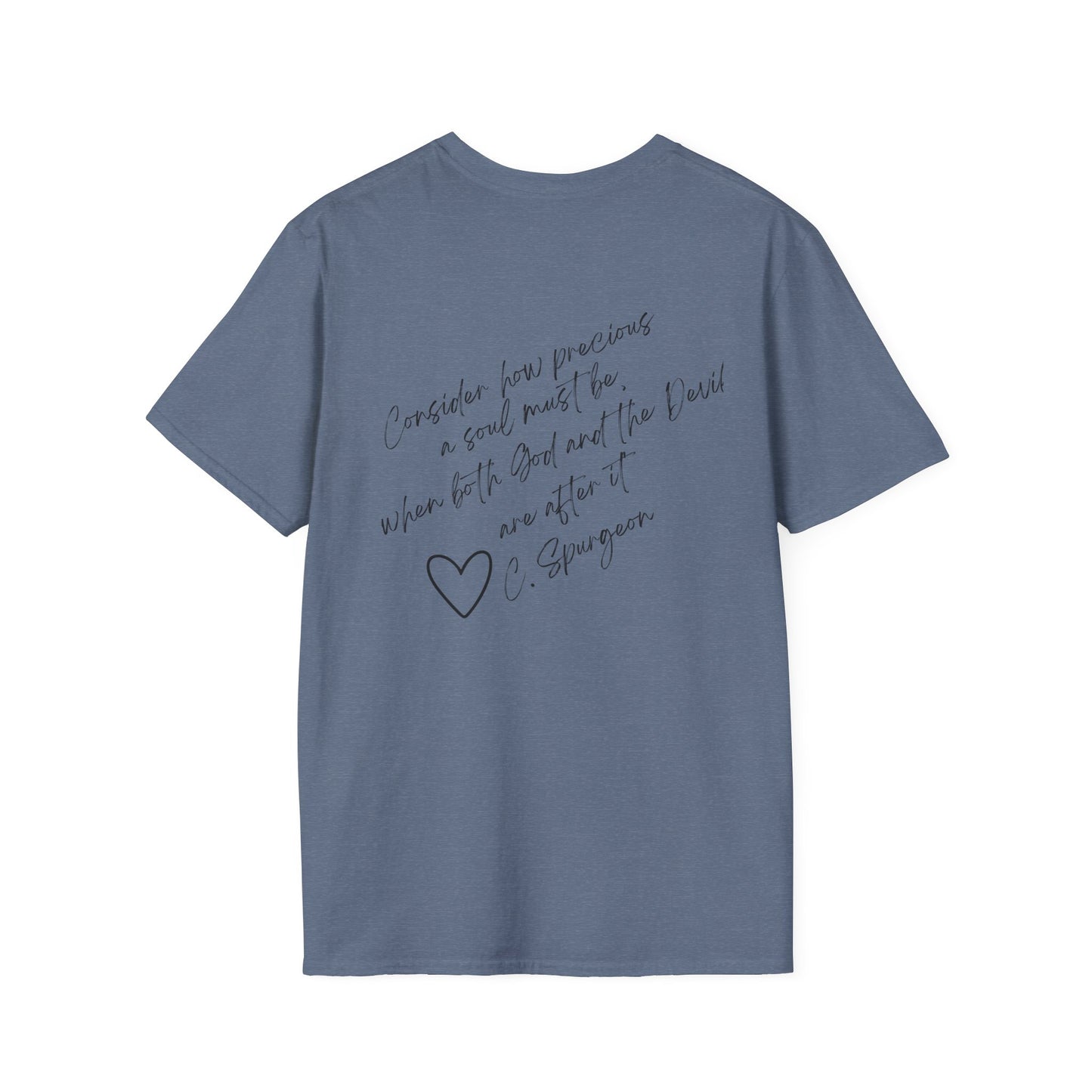 How Precious a Soul- Inspirational Unisex Softstyle T-Shirt