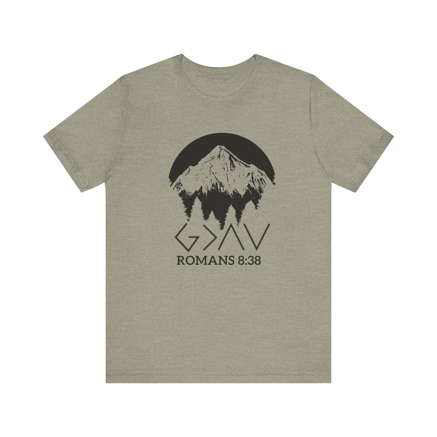 God is Greater Unisex Jersey Short Sleeve Tee