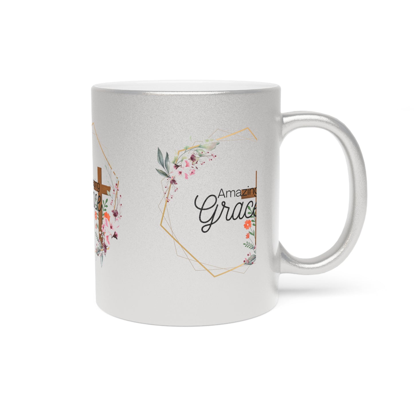 ⨠Faith & Coffee: Golden Grace Mug â¨