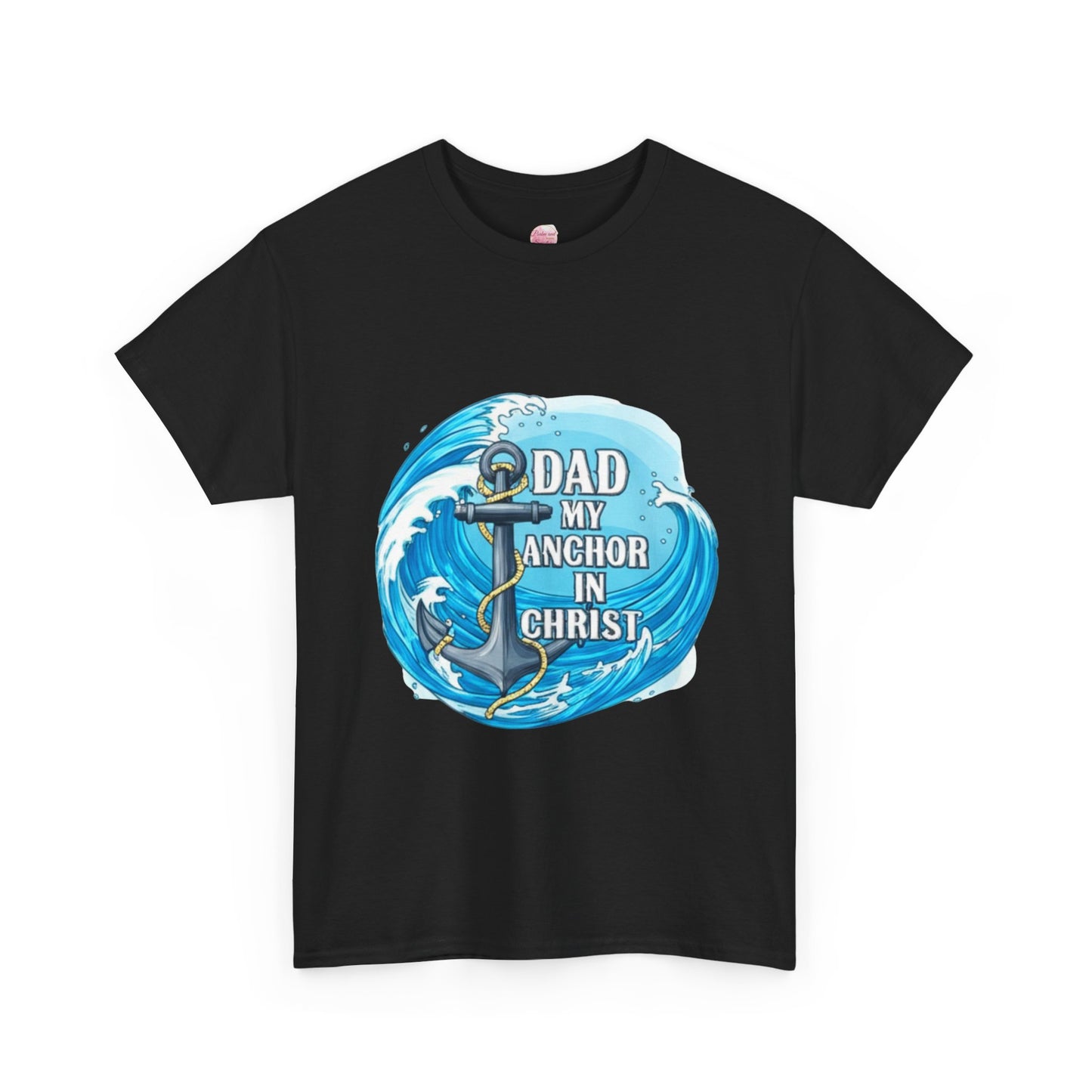 ⚓️ Faith & Family Tee! Dad My Anchor In Christ - Perfect Father's Day Gift! 🙏