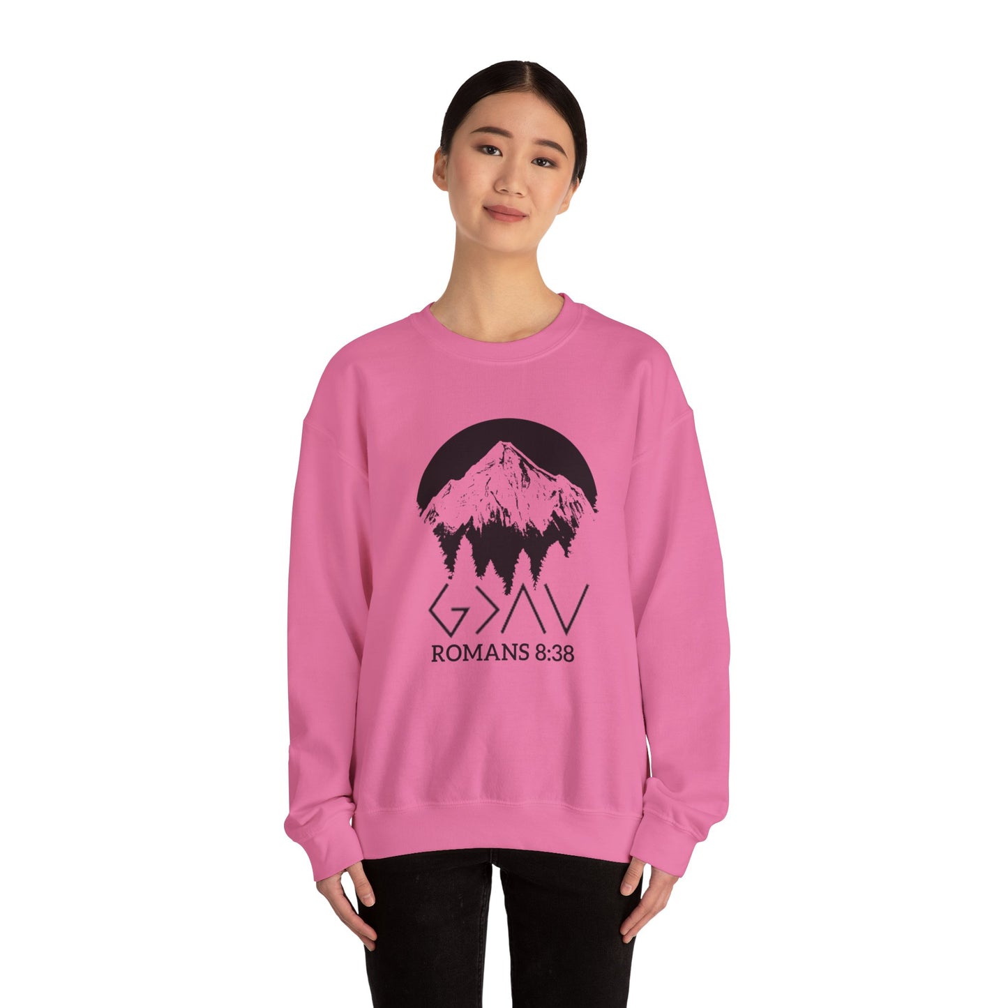 God is Greater Unisex Crewneck Sweatshirt