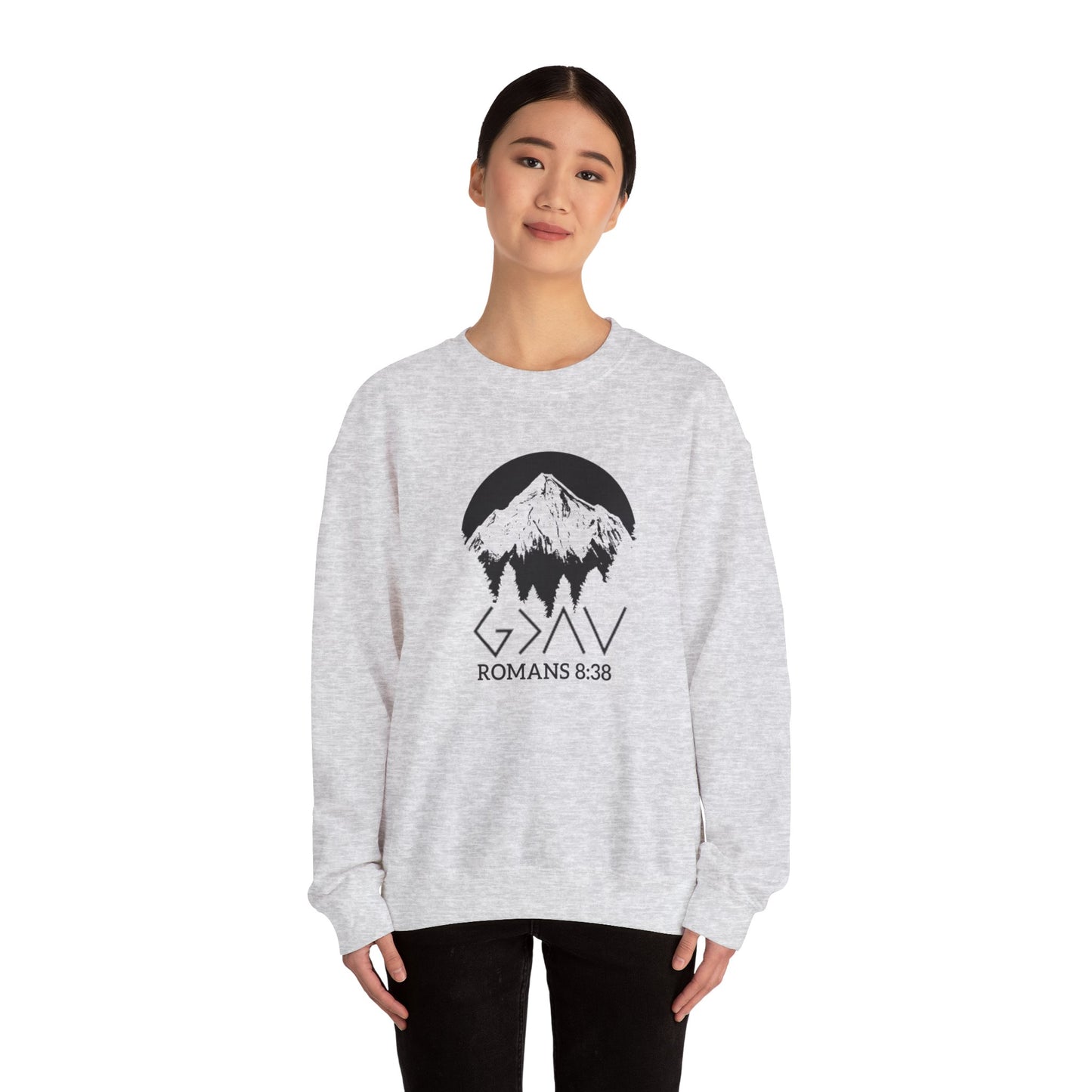God is Greater Unisex Crewneck Sweatshirt
