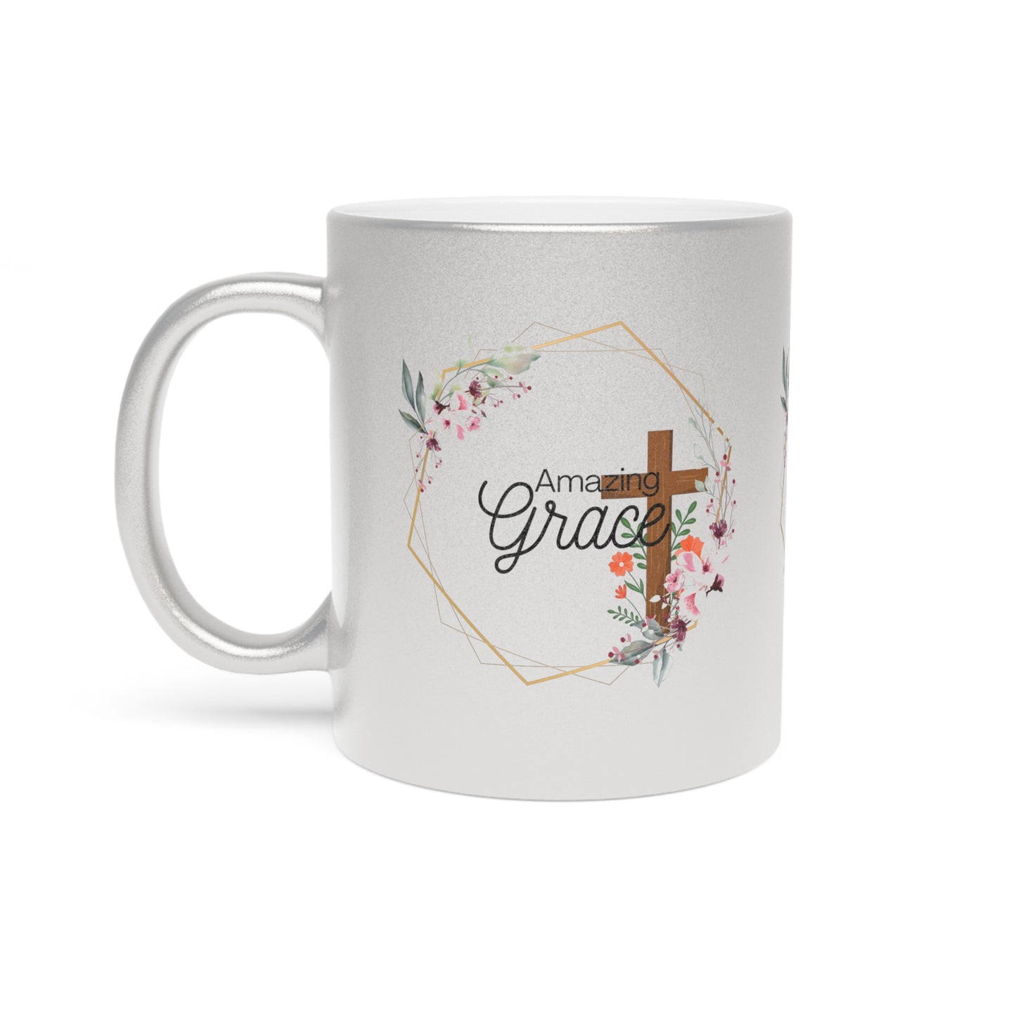 ⨠Faith & Coffee: Golden Grace Mug â¨