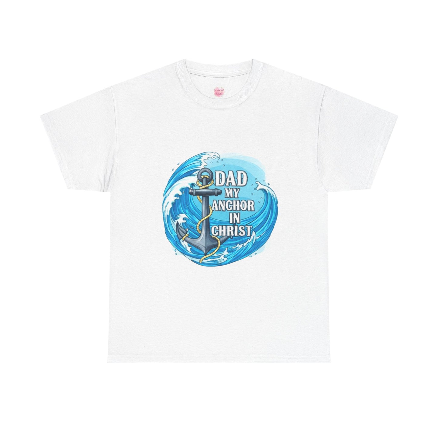 ⚓️ Faith & Family Tee! Dad My Anchor In Christ - Perfect Father's Day Gift! 🙏