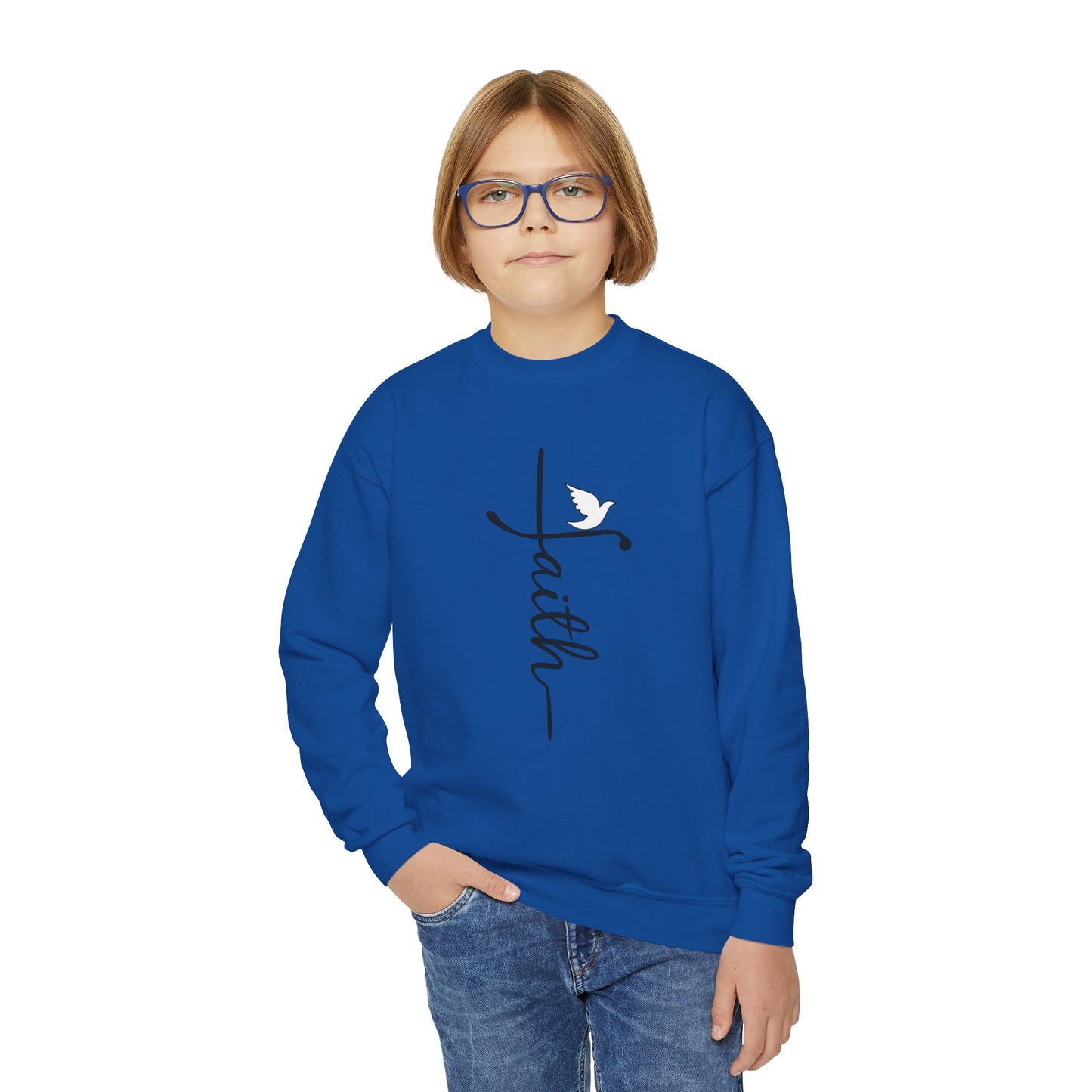 Faith Youth Crewneck Sweatshirt