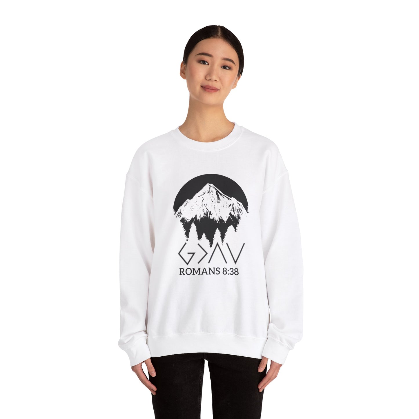 God is Greater Unisex Crewneck Sweatshirt