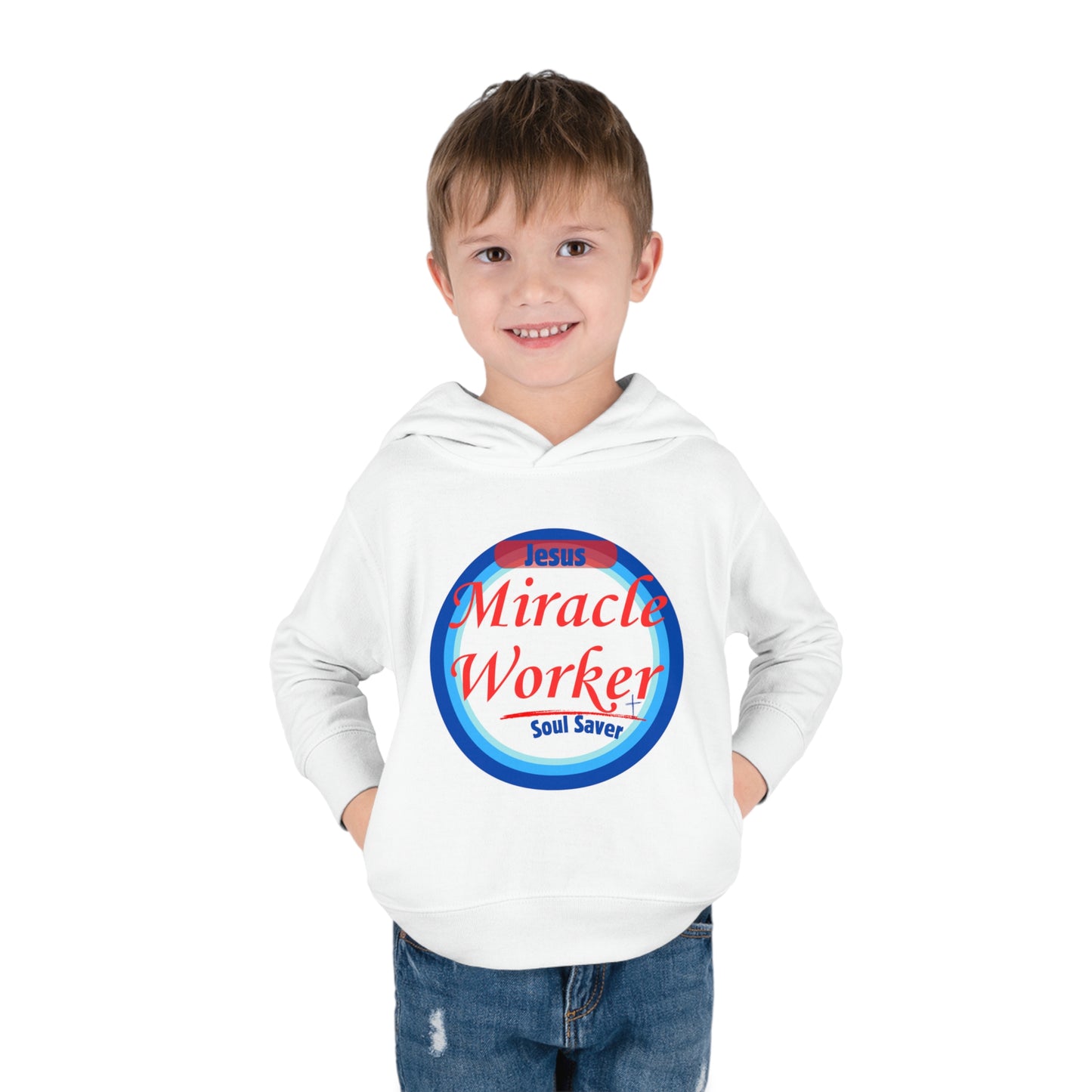 Miracle Worker- Toddler Pullover Fleece Hoodie
