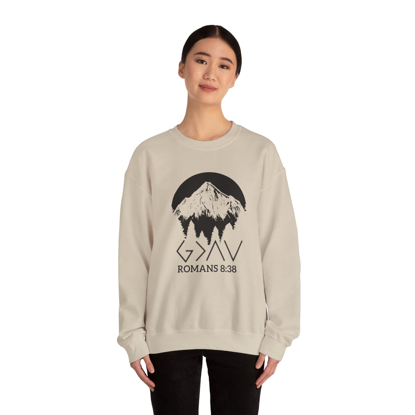 God is Greater Unisex Crewneck Sweatshirt