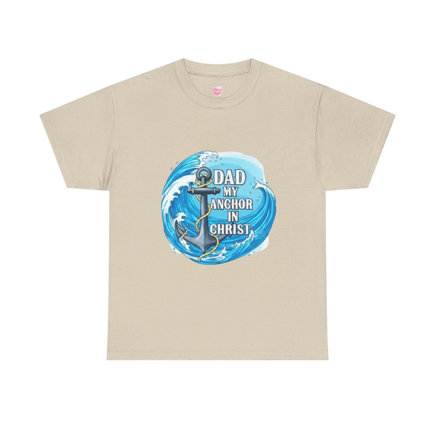 ⚓️ Faith & Family Tee! Dad My Anchor In Christ - Perfect Father's Day Gift! 🙏