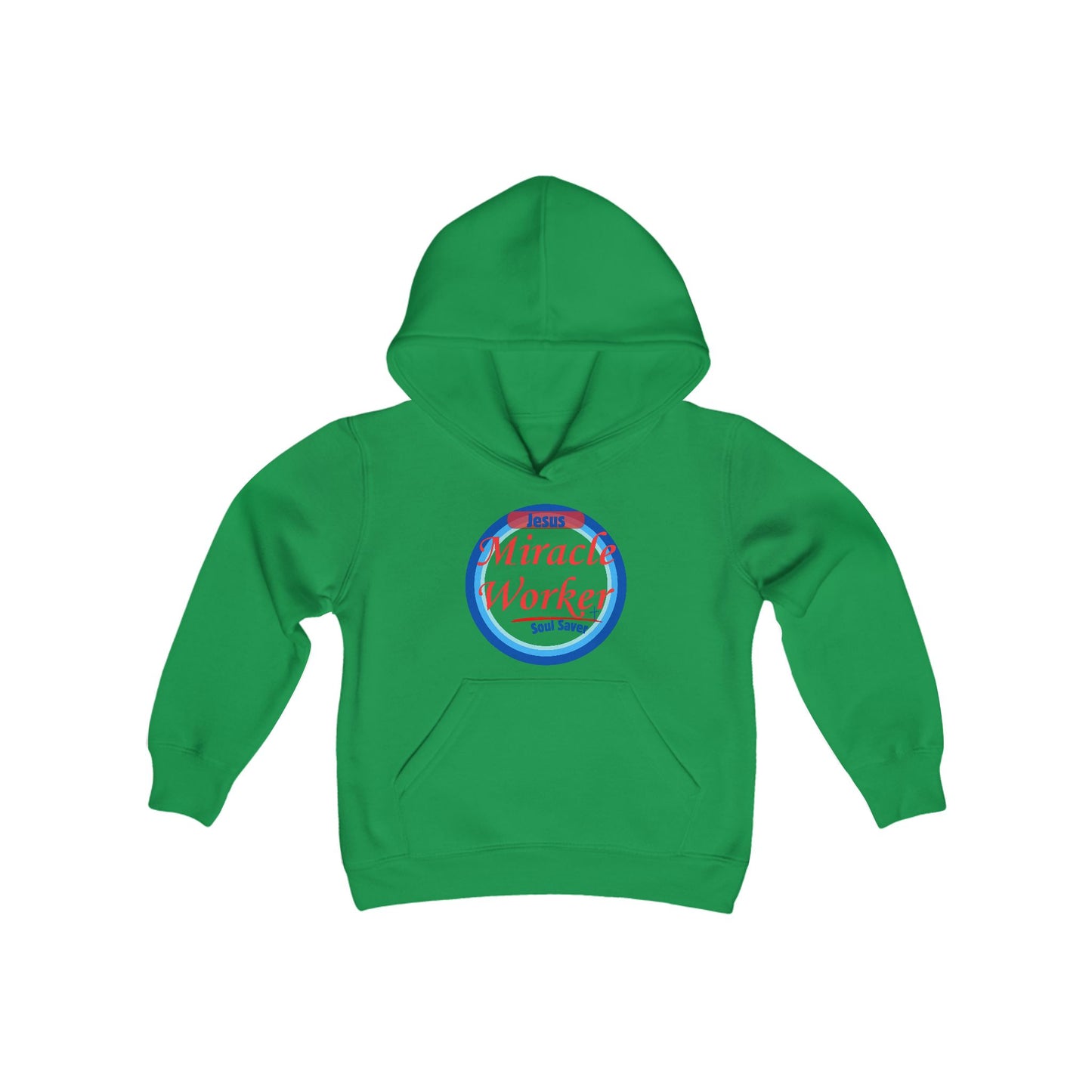Miracle Worker -Youth Heavy Blend Hooded Sweatshirt