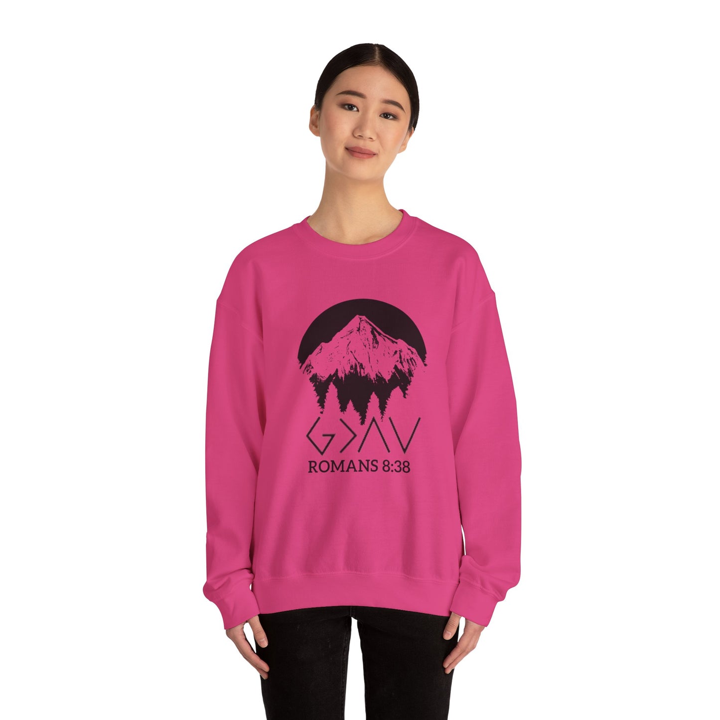 God is Greater Unisex Crewneck Sweatshirt