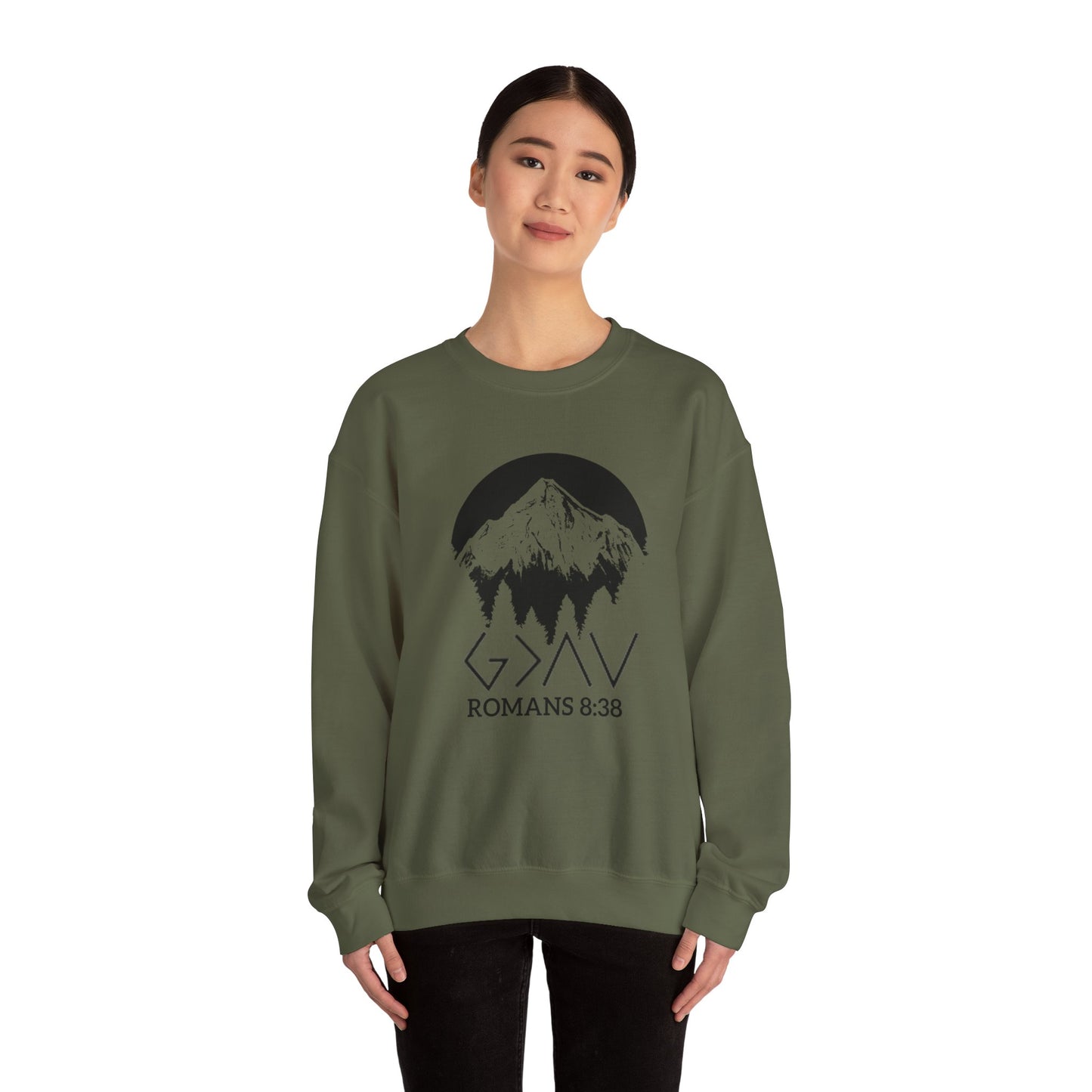 God is Greater Unisex Crewneck Sweatshirt