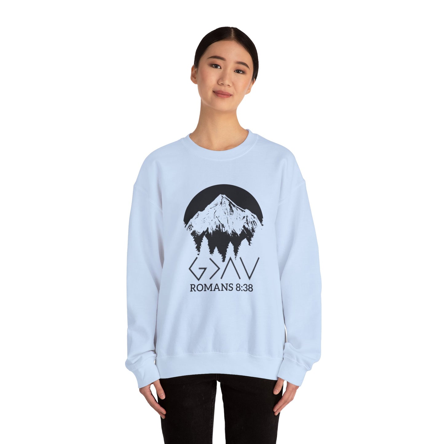 God is Greater Unisex Crewneck Sweatshirt