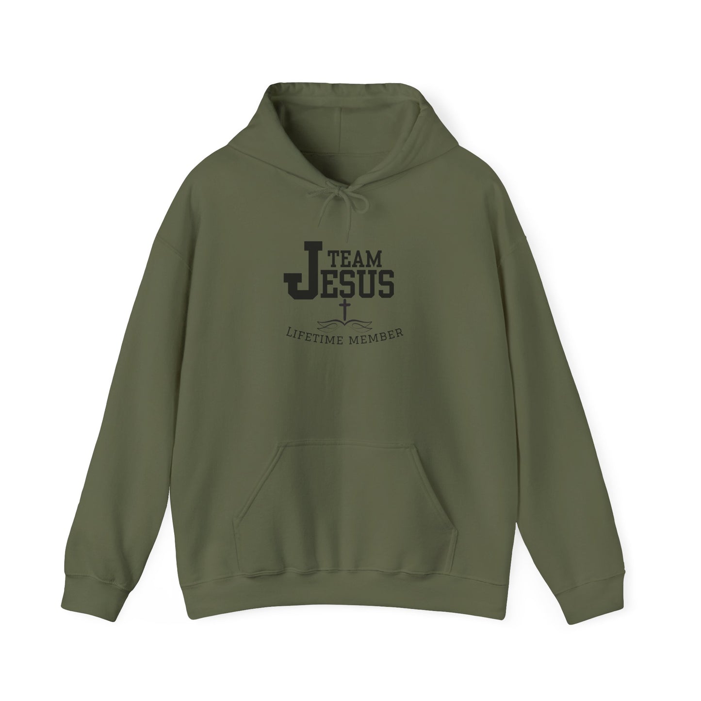 Team Jesus Unisex Heavy Blend™ Hooded Sweatshirt