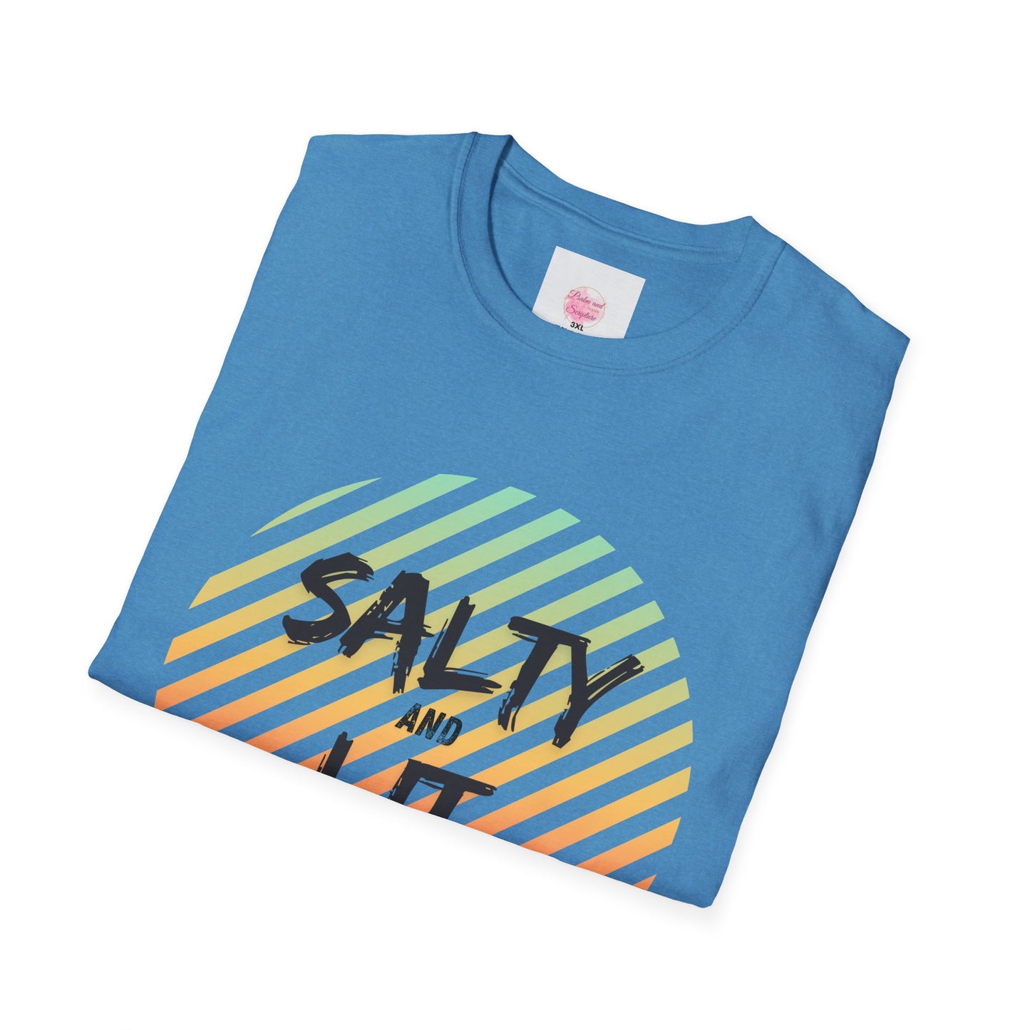 Salty and Lit -Unisex Softstyle T-Shirt