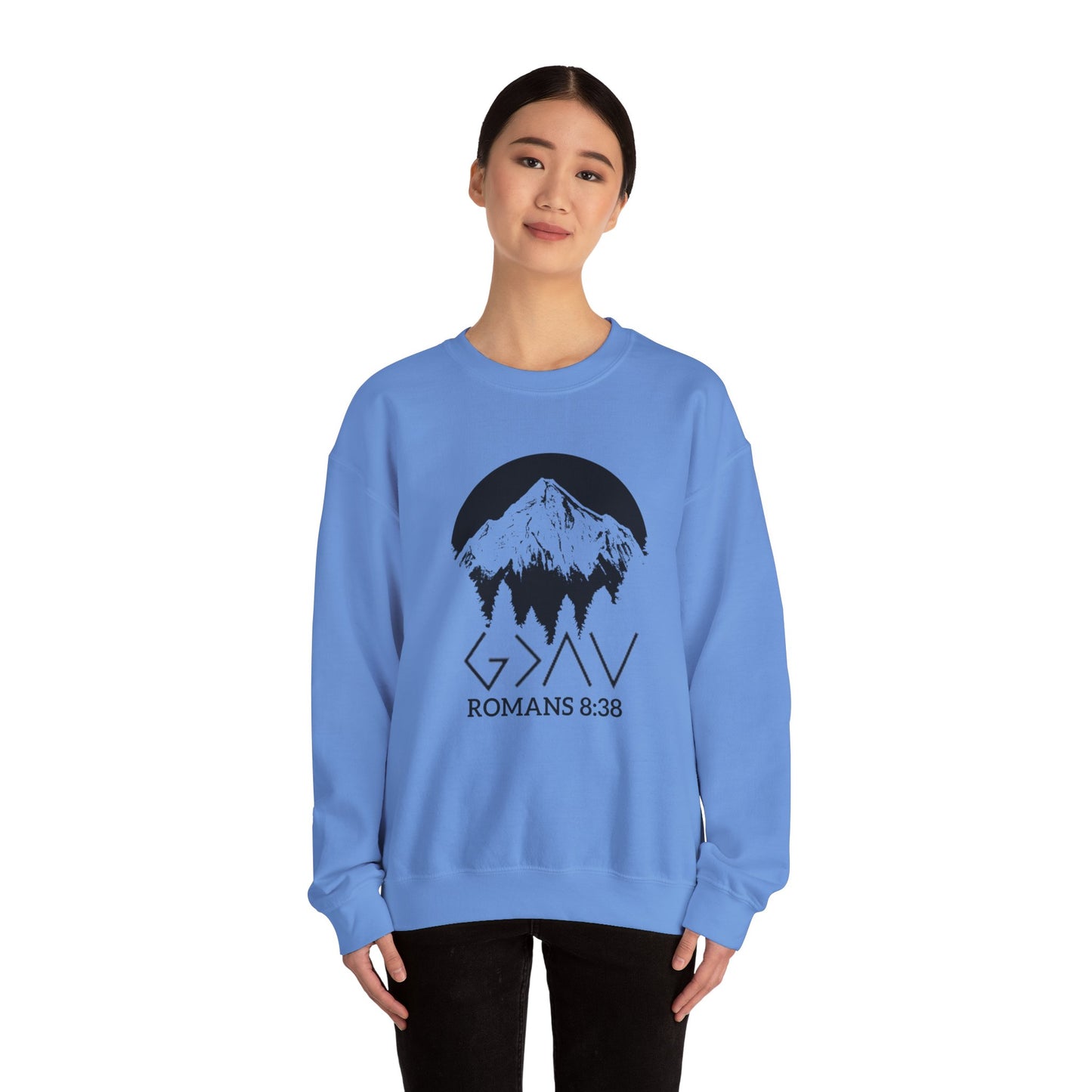 God is Greater Unisex Crewneck Sweatshirt