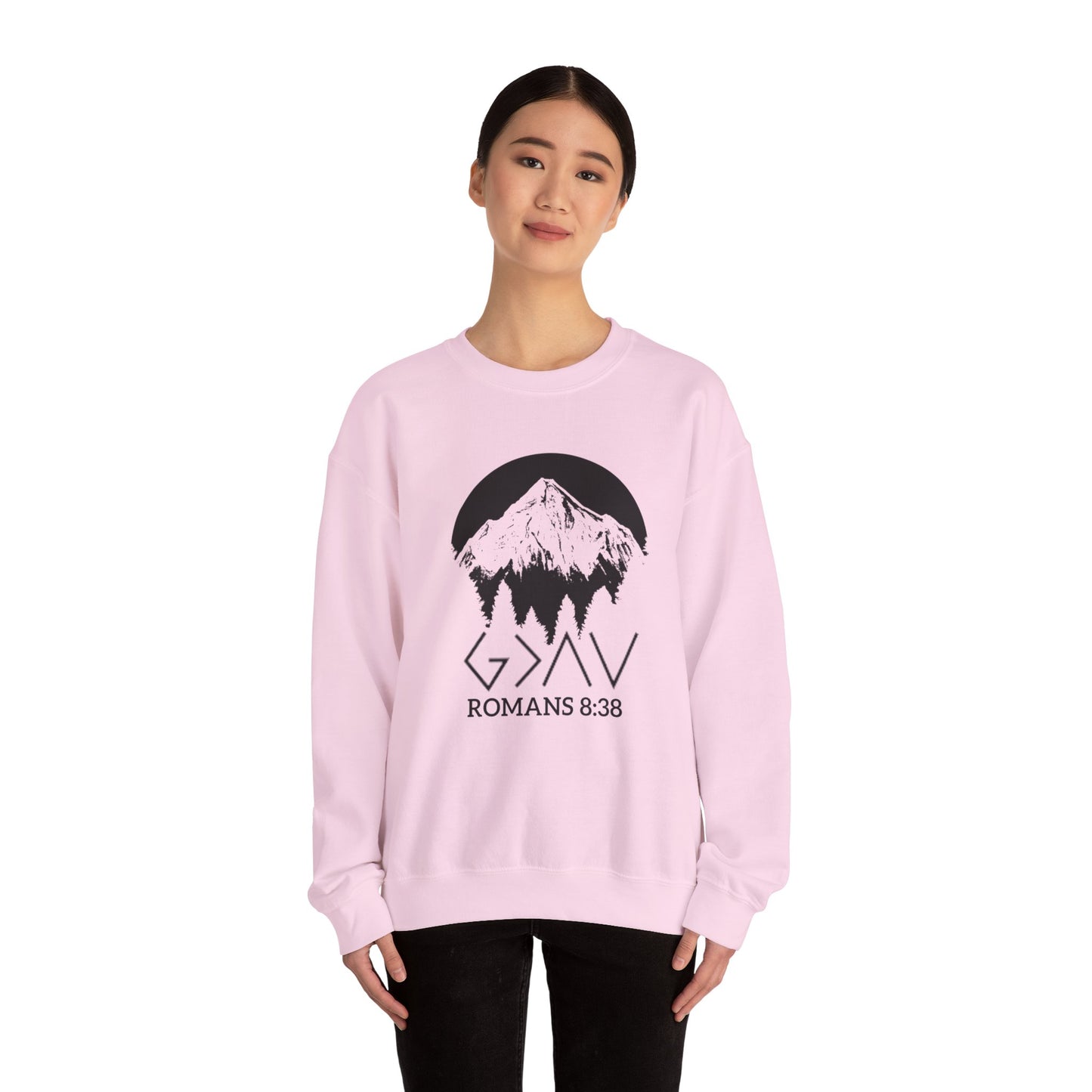 God is Greater Unisex Crewneck Sweatshirt