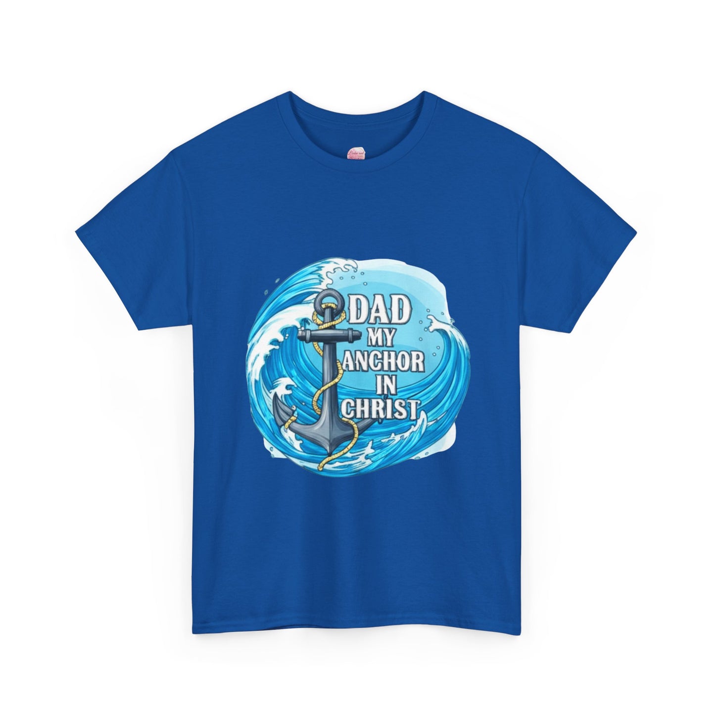 ⚓️ Faith & Family Tee! Dad My Anchor In Christ - Perfect Father's Day Gift! 🙏