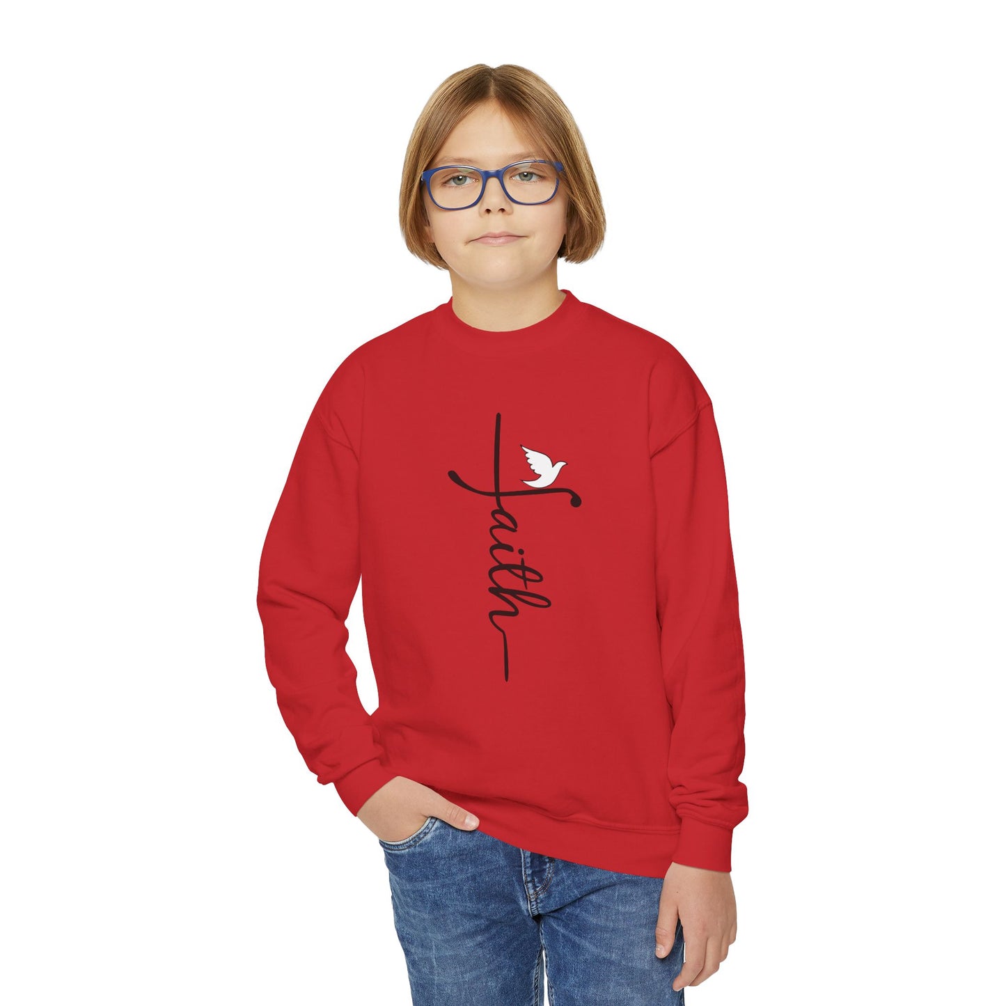 Faith Youth Crewneck Sweatshirt