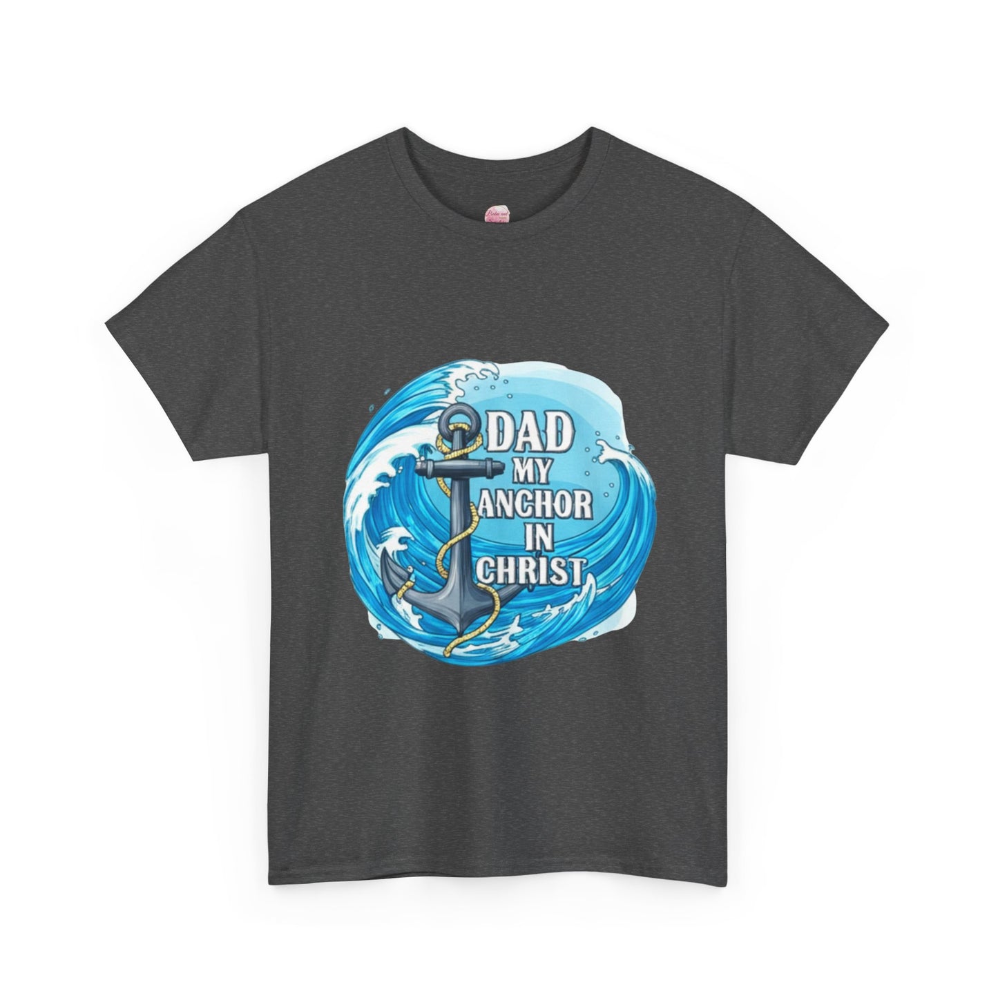 ⚓️ Faith & Family Tee! Dad My Anchor In Christ - Perfect Father's Day Gift! 🙏