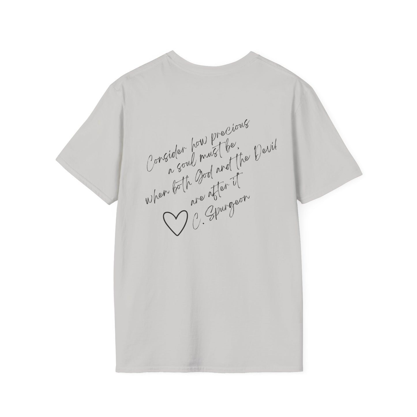 How Precious a Soul- Inspirational Unisex Softstyle T-Shirt