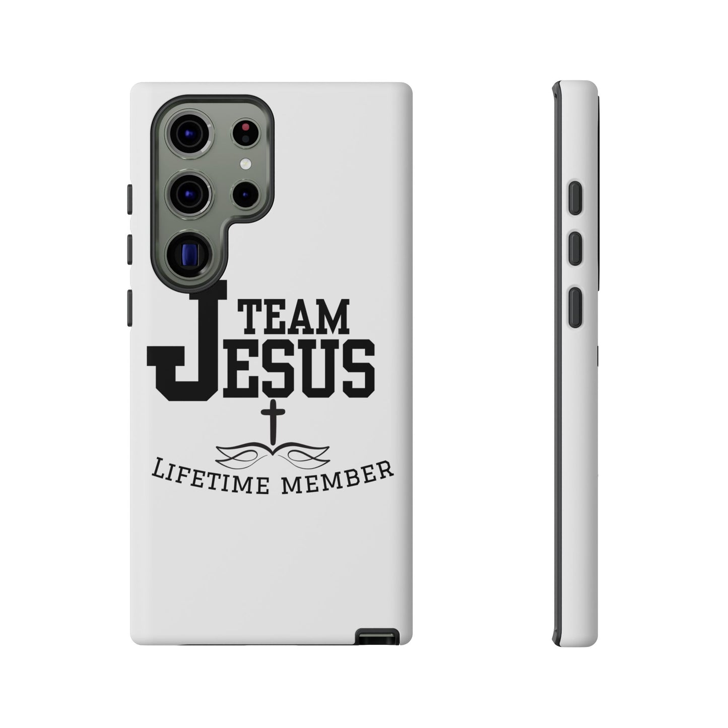 Team Jesus Tough Cases