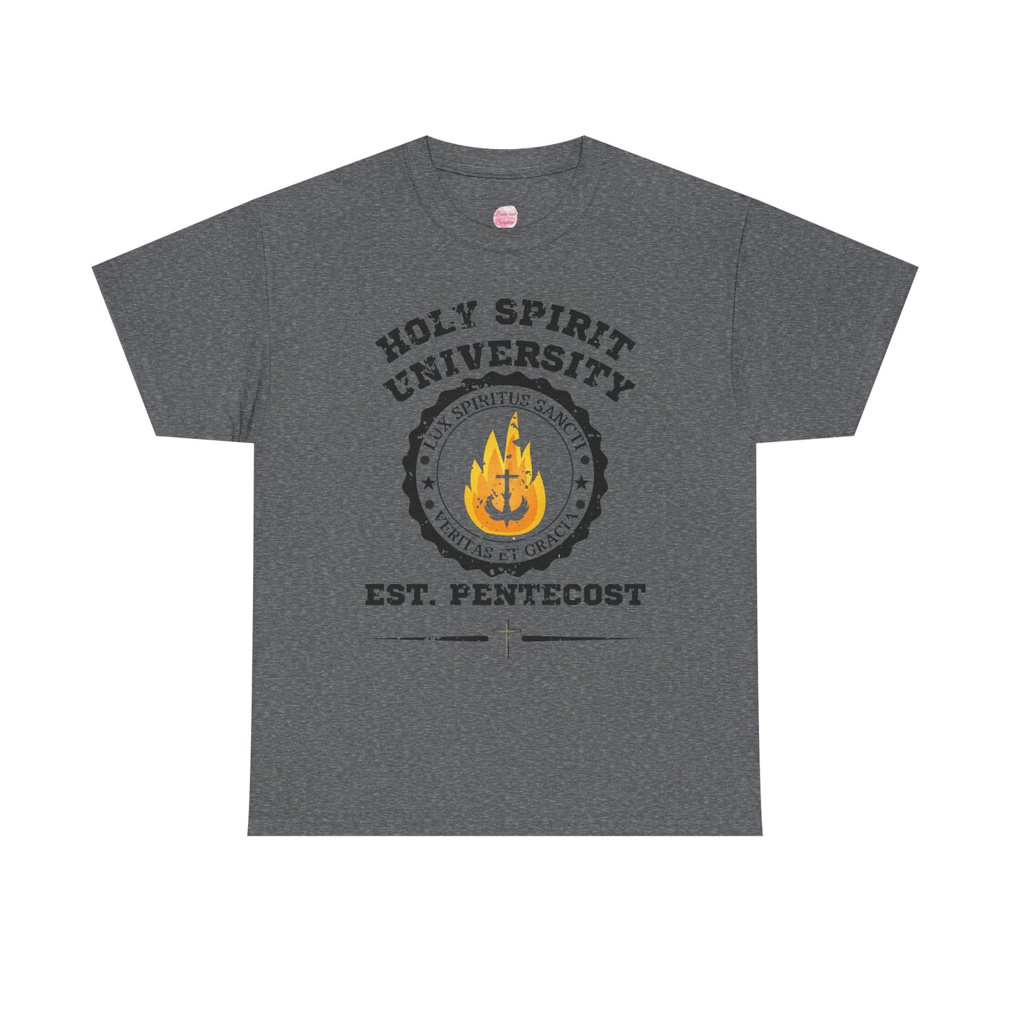 HOLY SPIRIT U. Collegiate Tee 🔥 EST. Pentecost | Comfort Colors