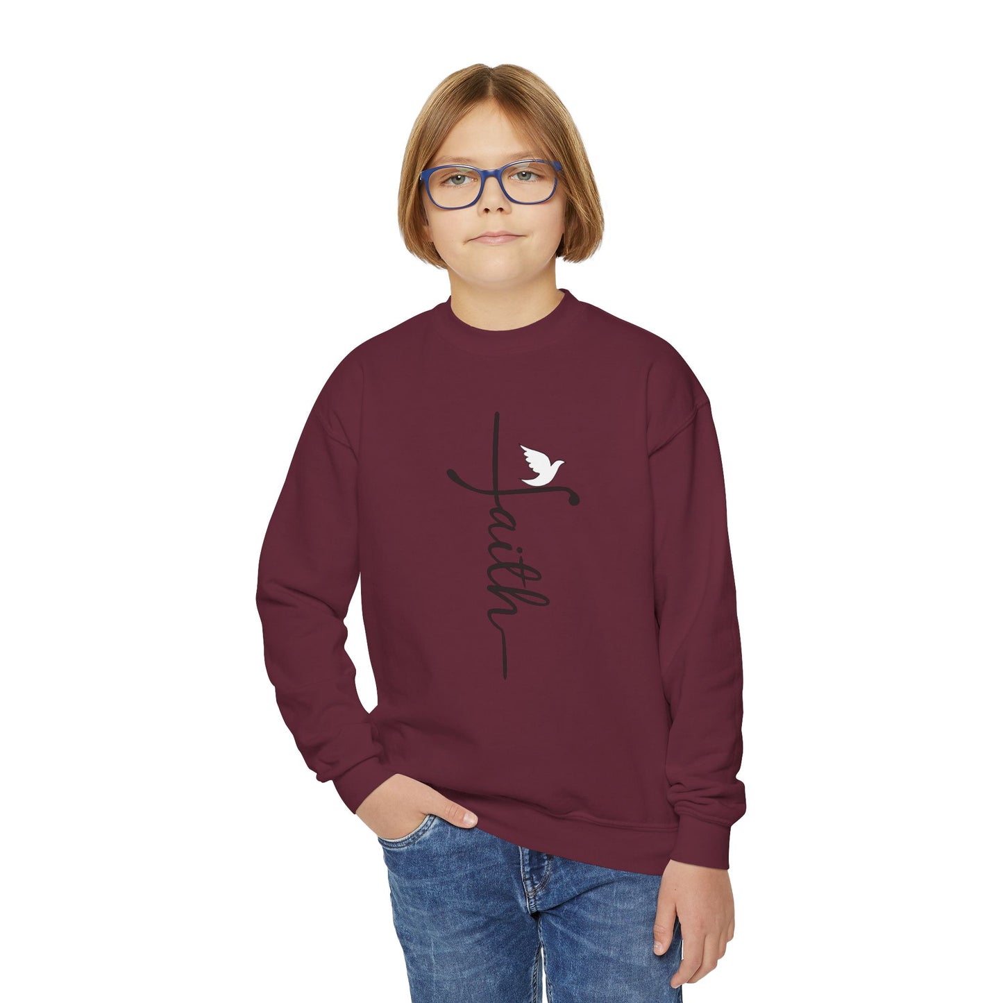 Faith Youth Crewneck Sweatshirt