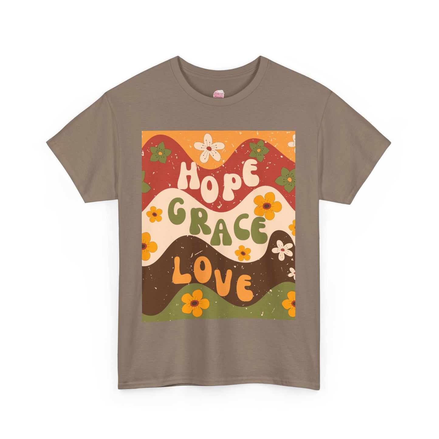 Groovy Faith! Hope Grace Love T-Shirt - Shop Now! 💖