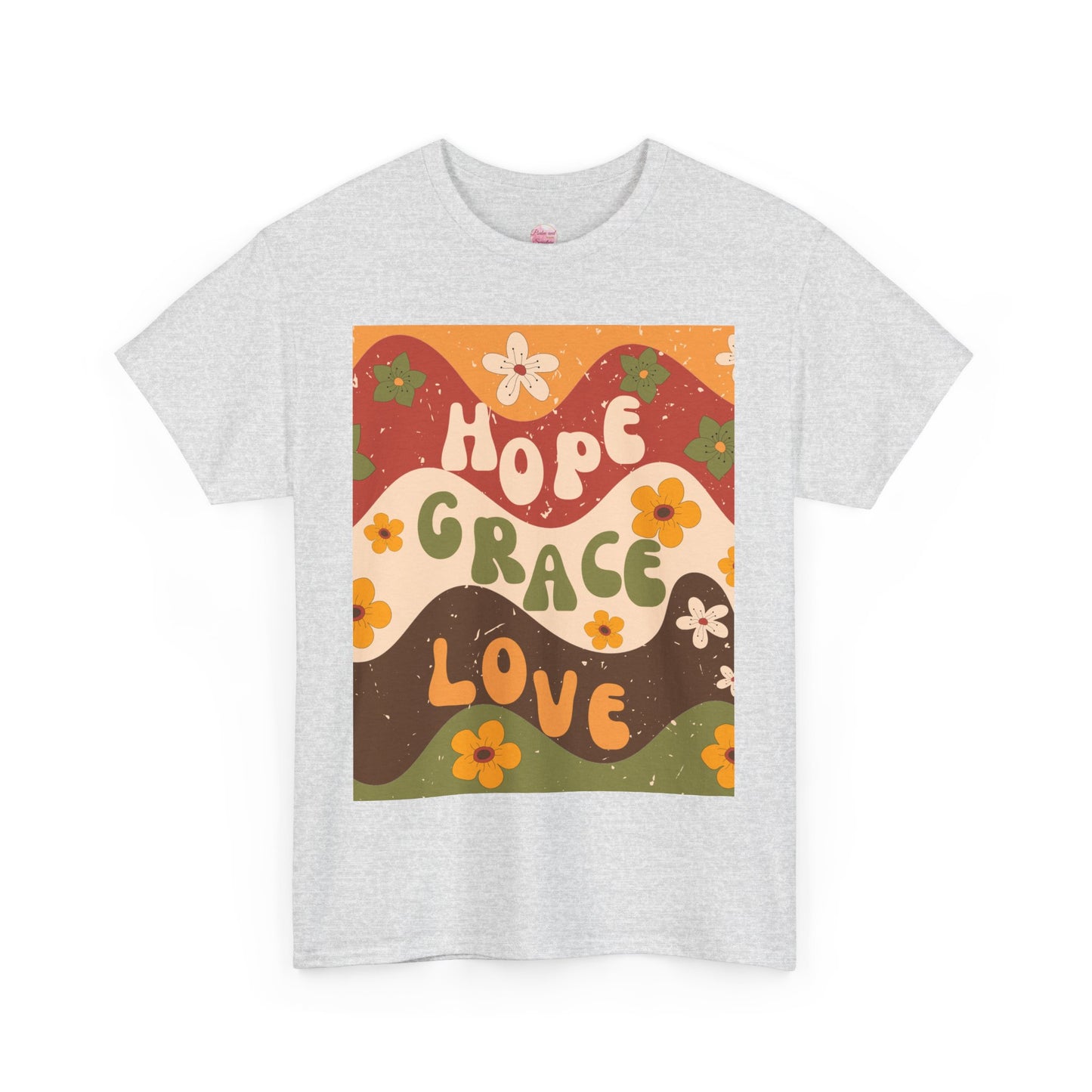 Groovy Faith! Hope Grace Love T-Shirt - Shop Now! 💖