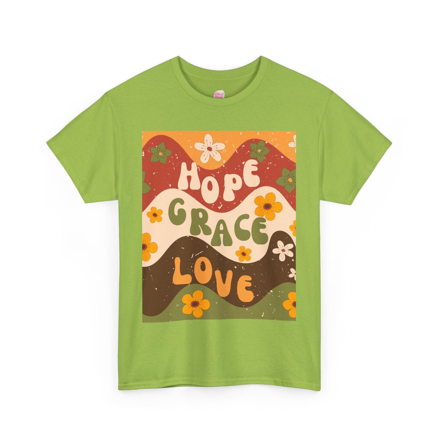 Groovy Faith! Hope Grace Love T-Shirt - Shop Now! 💖