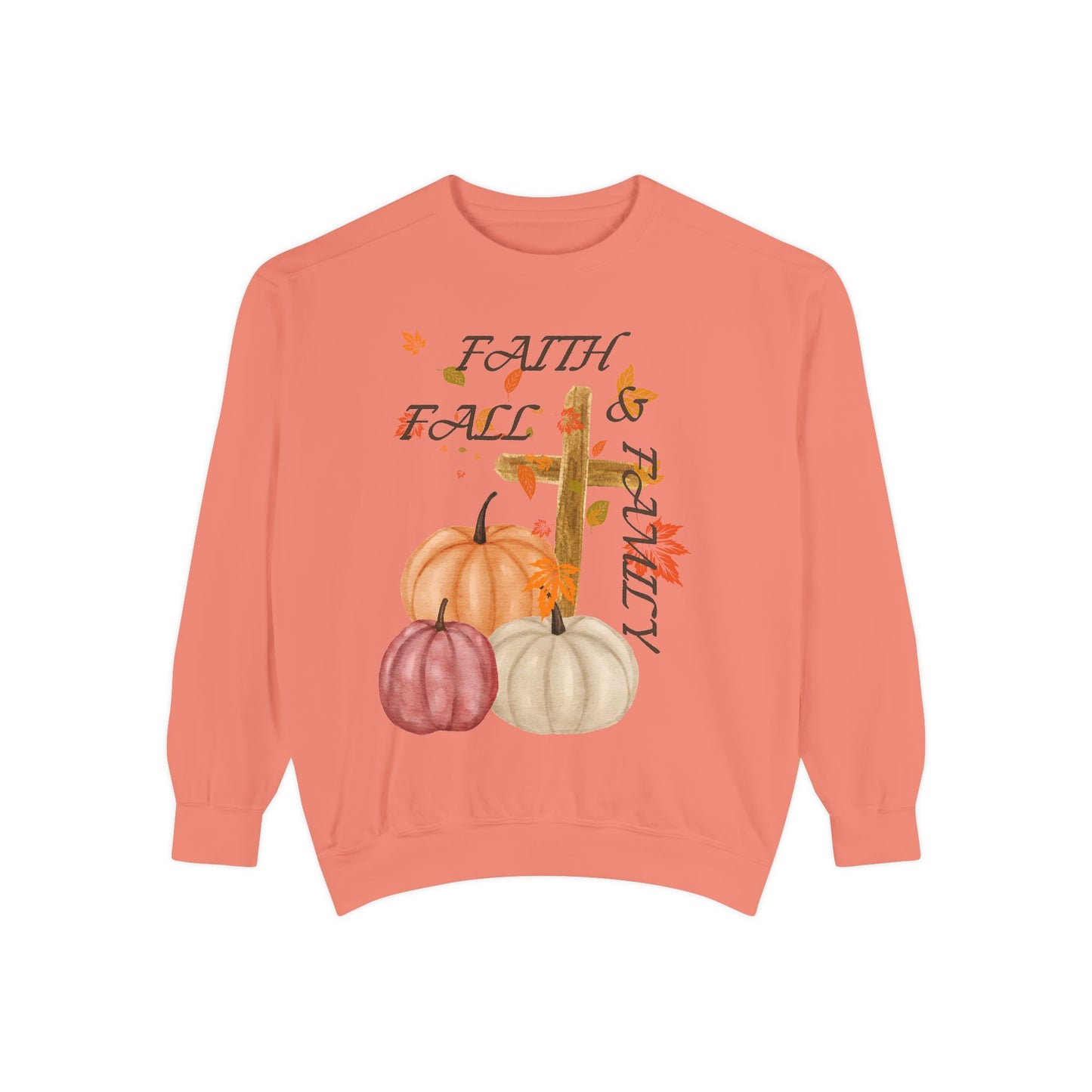 Fall Faith Unisex Sweatshirt - Warm and Comfortable Christian Apparel