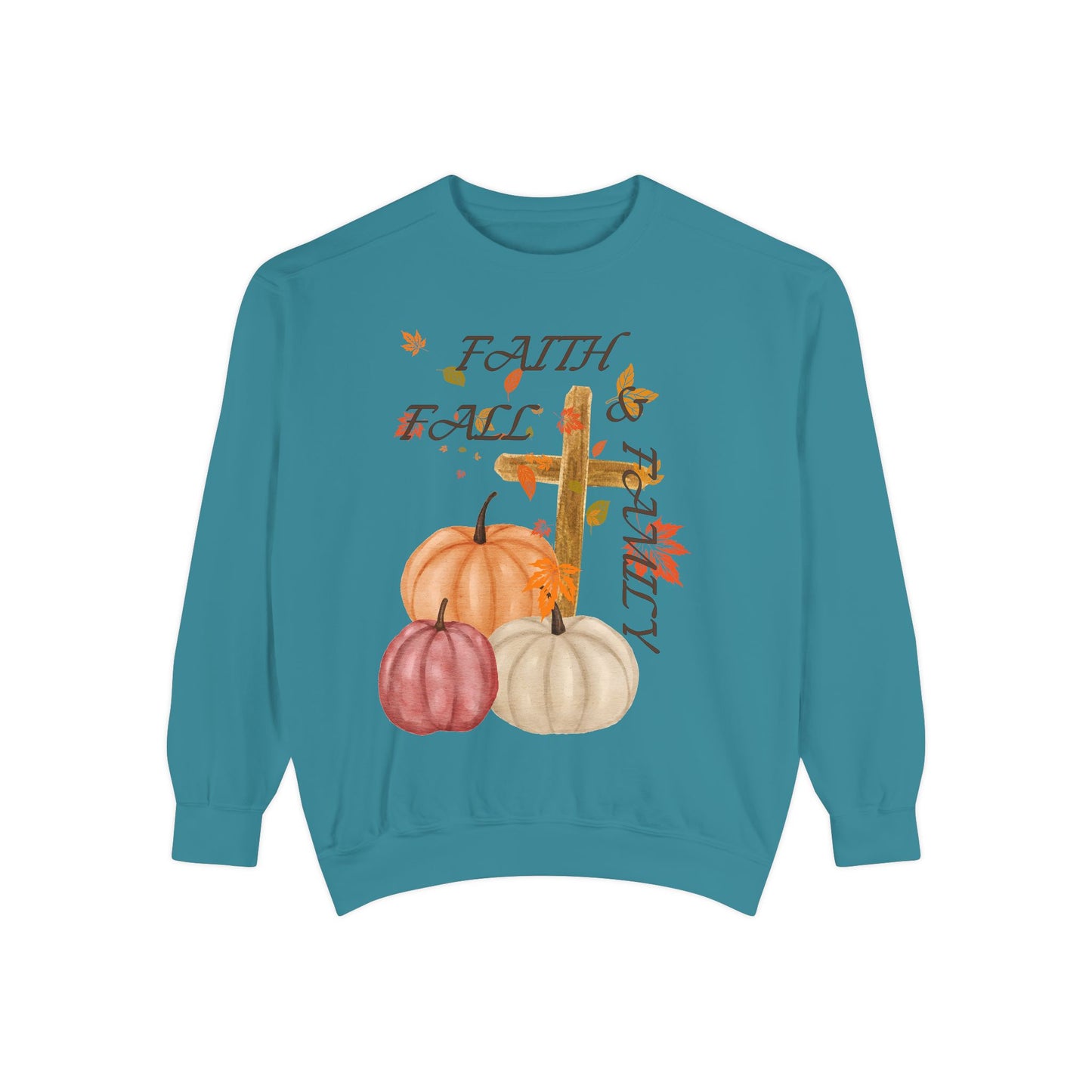 Fall Faith Unisex Sweatshirt - Warm and Comfortable Christian Apparel