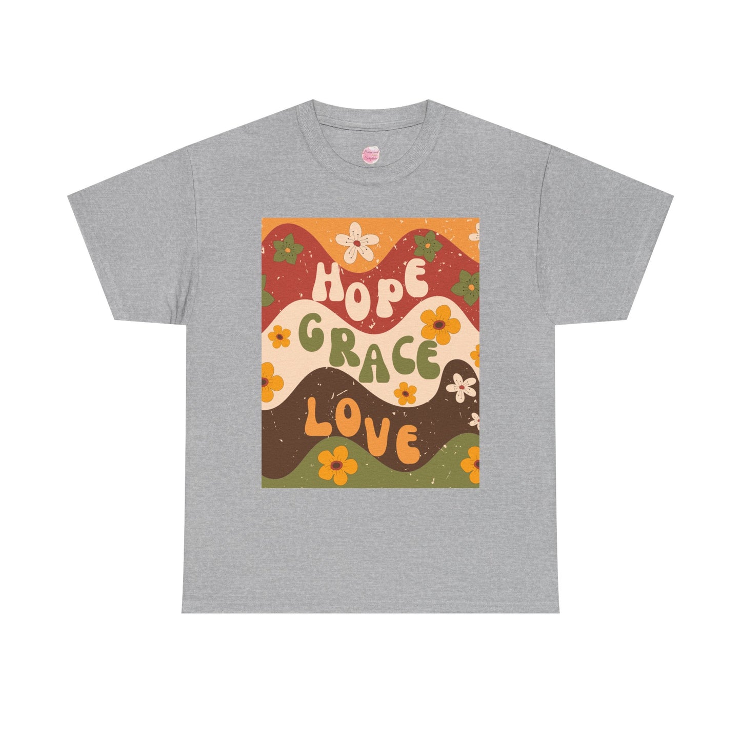 Groovy Faith! Hope Grace Love T-Shirt - Shop Now! 💖