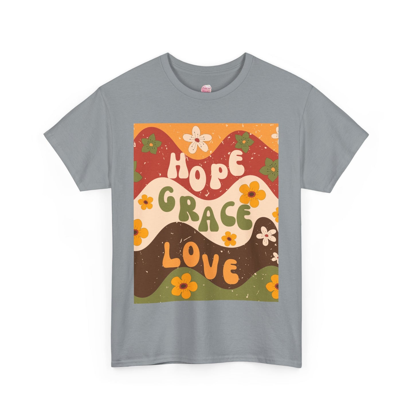 Groovy Faith! Hope Grace Love T-Shirt - Shop Now! 💖