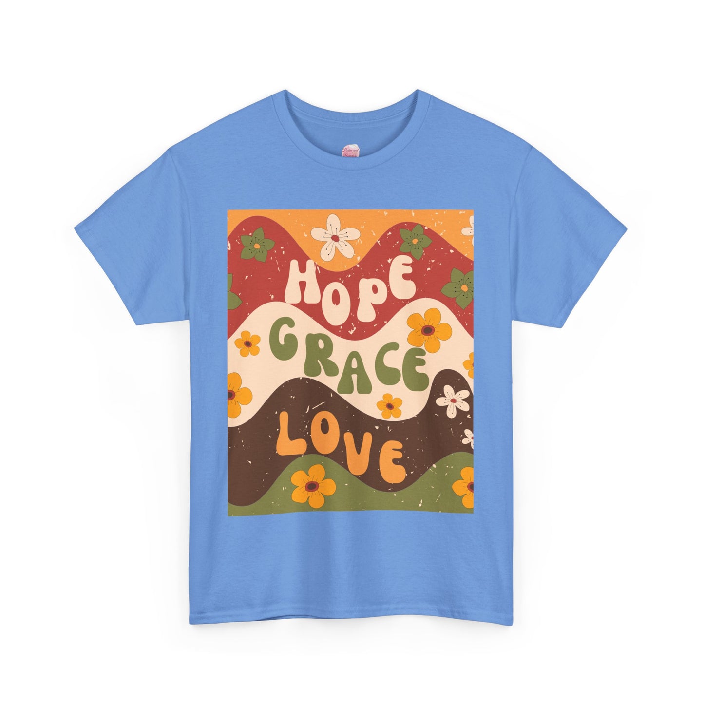 Groovy Faith! Hope Grace Love T-Shirt - Shop Now! 💖