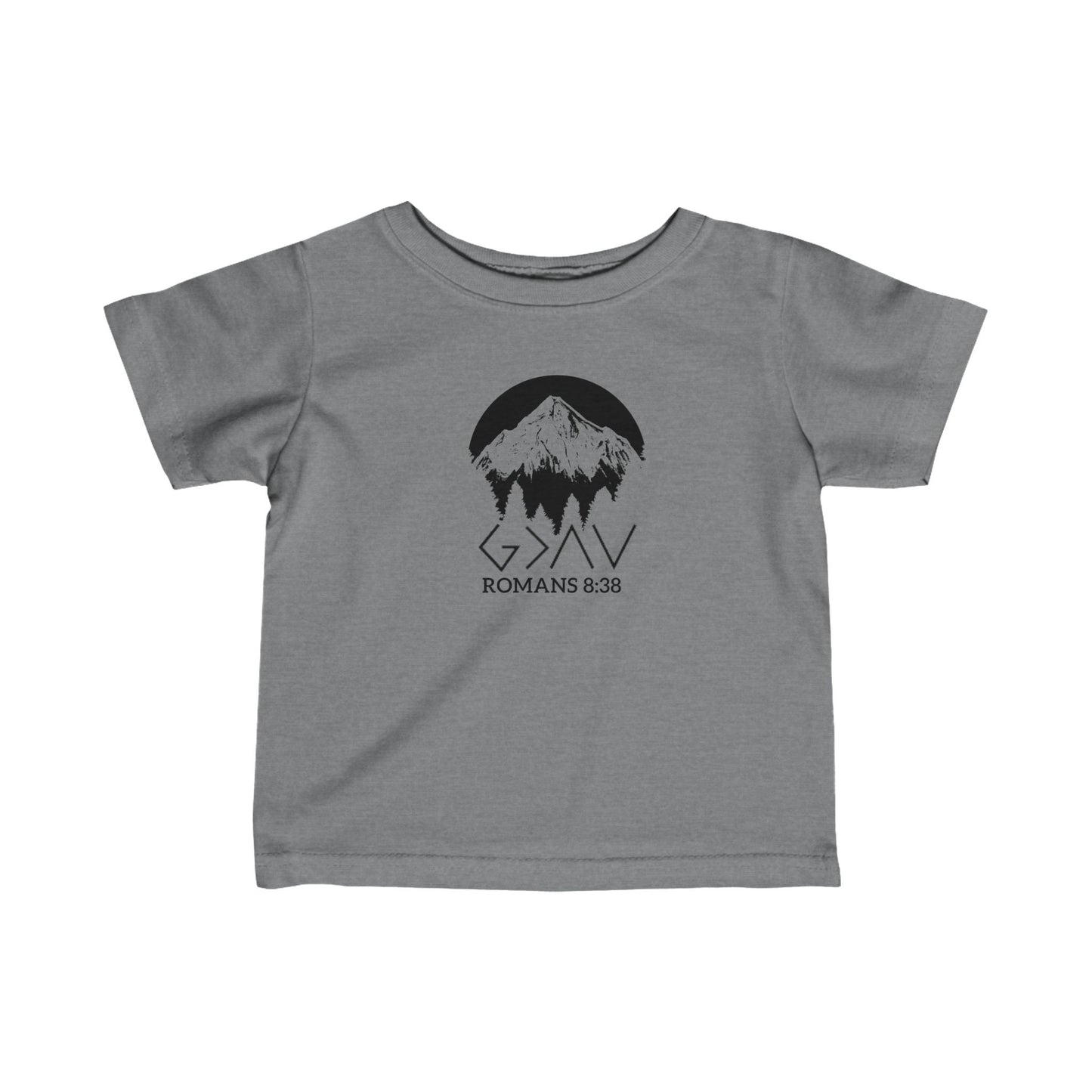 God is Greater Infant Fine Jersey Tee