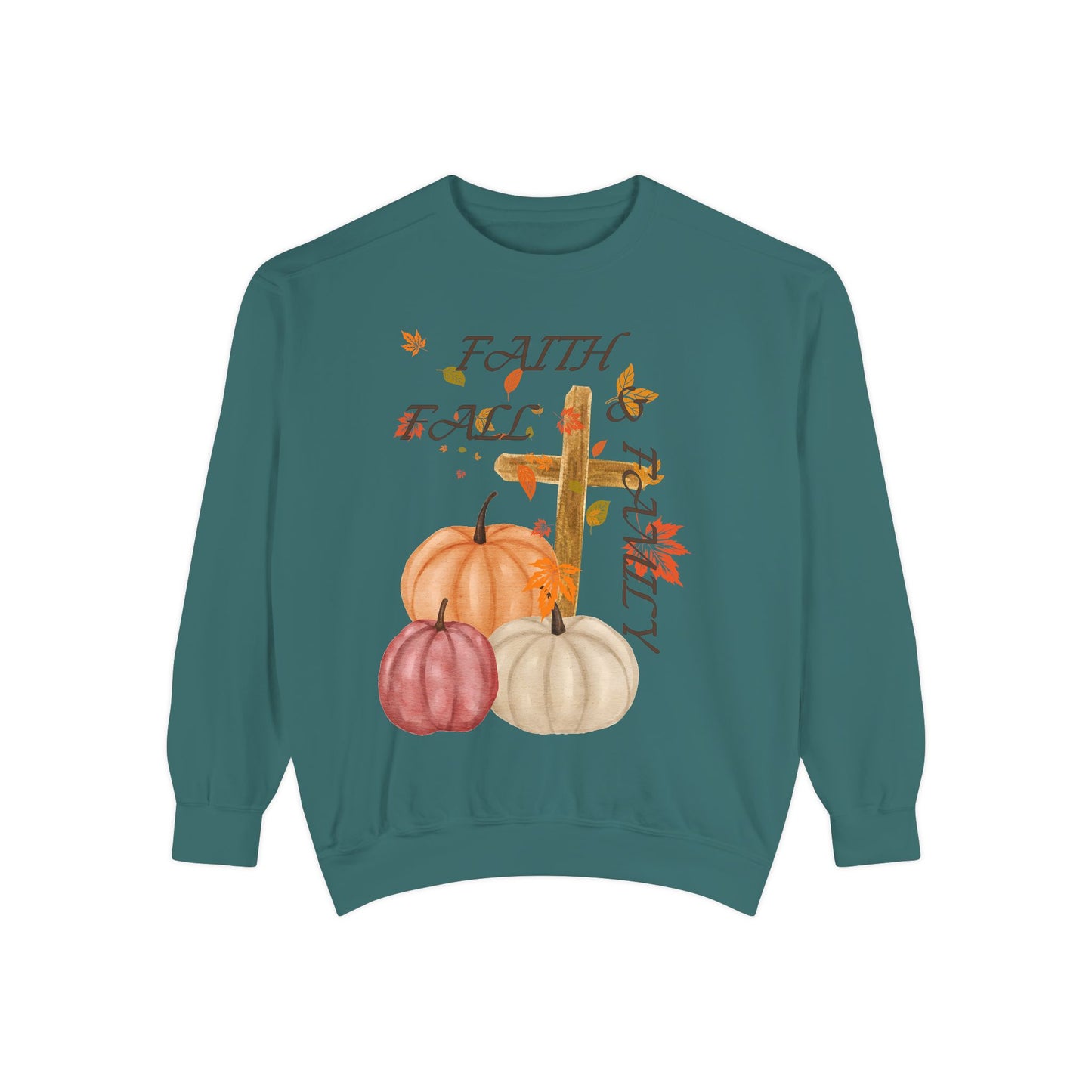 Fall Faith Unisex Sweatshirt - Warm and Comfortable Christian Apparel