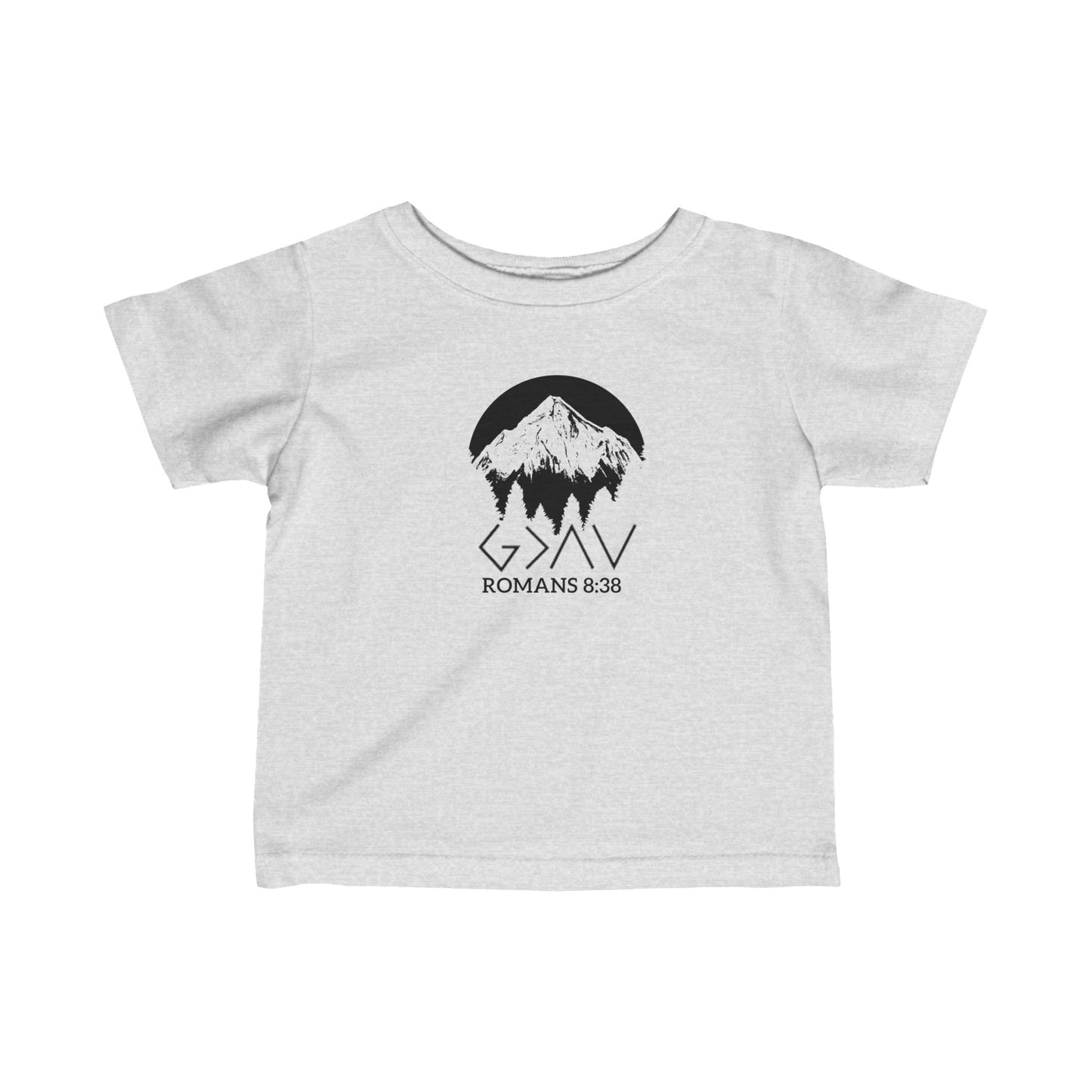 God is Greater Infant Fine Jersey Tee