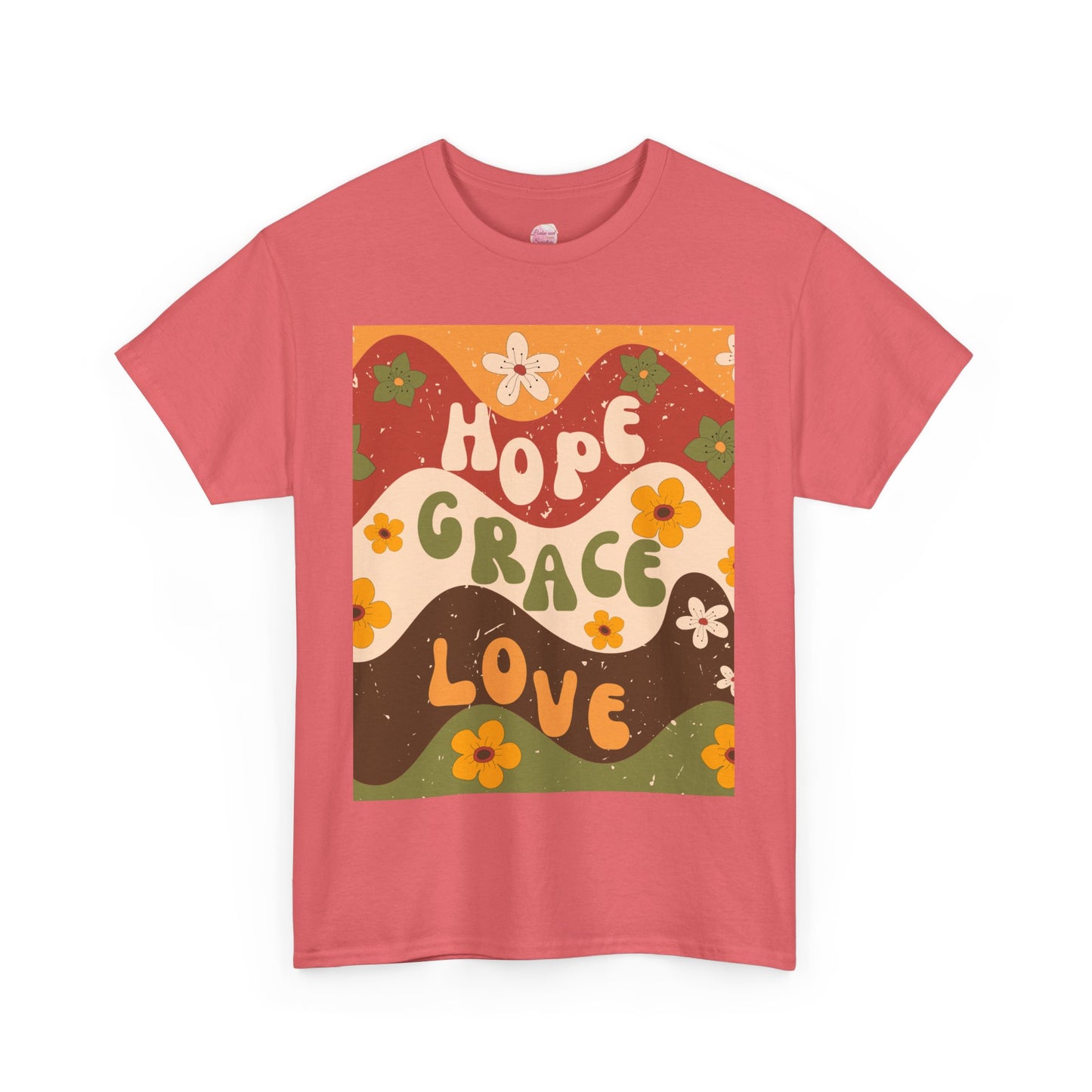 Groovy Faith! Hope Grace Love T-Shirt - Shop Now! 💖