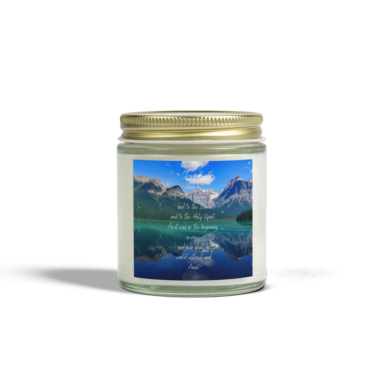 Glory Be Scented Coconut Apricot Candles (4oz, 9oz)