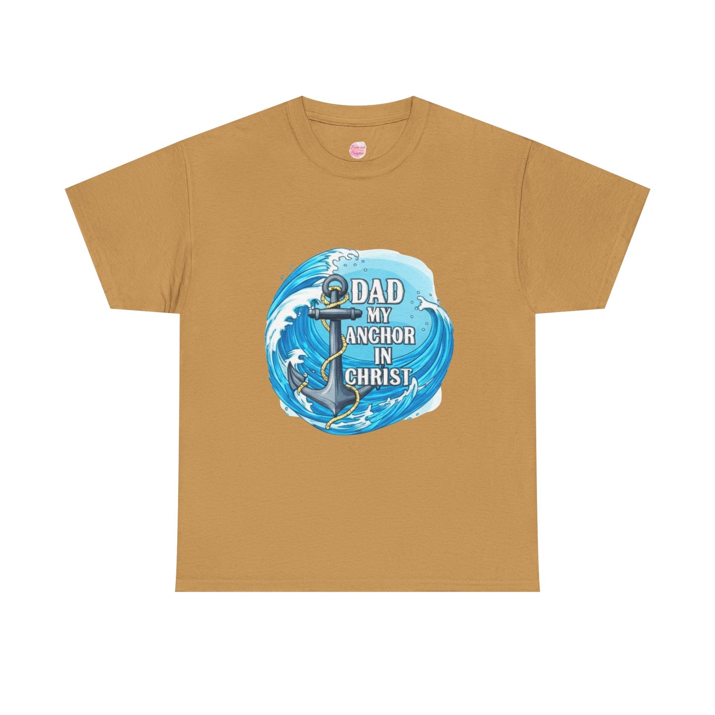⚓️ Faith & Family Tee! Dad My Anchor In Christ - Perfect Father's Day Gift! 🙏