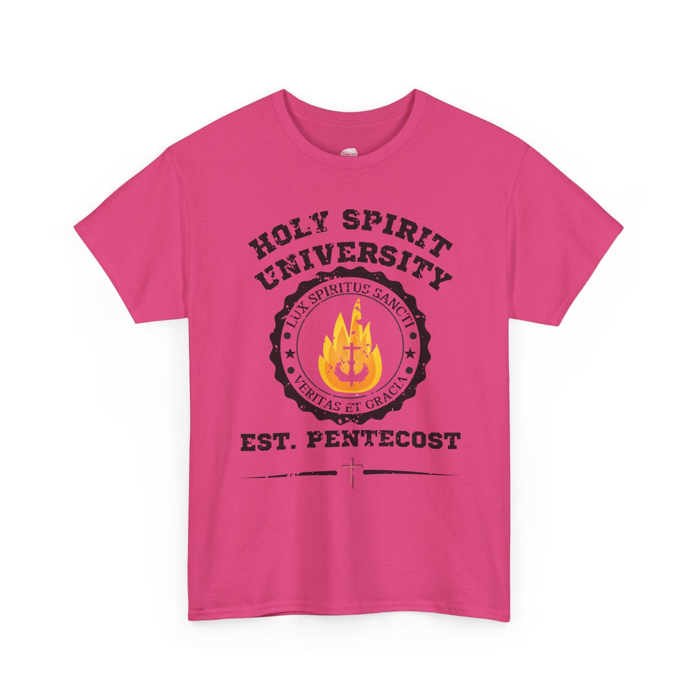 HOLY SPIRIT U. Collegiate Tee 🔥 EST. Pentecost | Comfort Colors