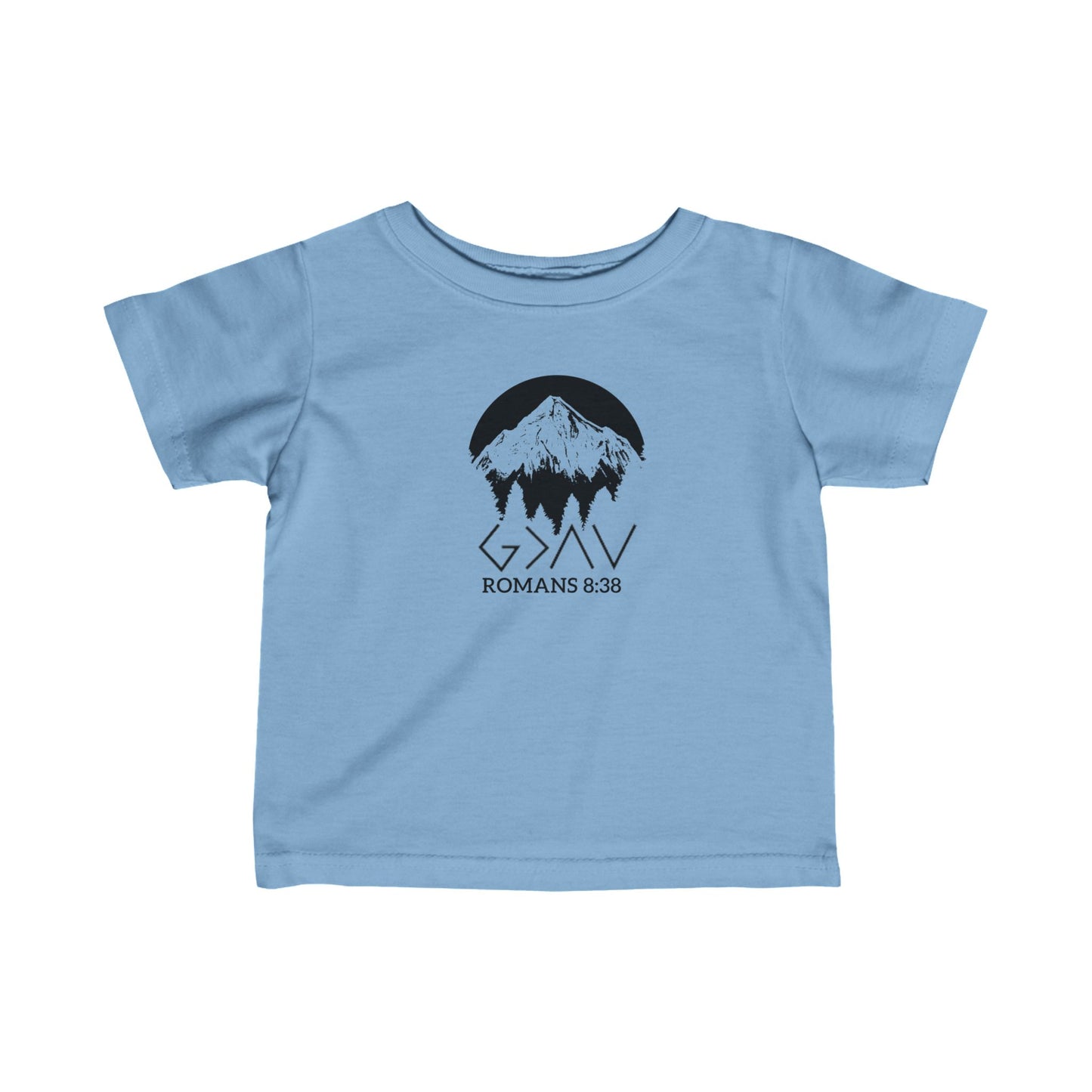 God is Greater Infant Fine Jersey Tee