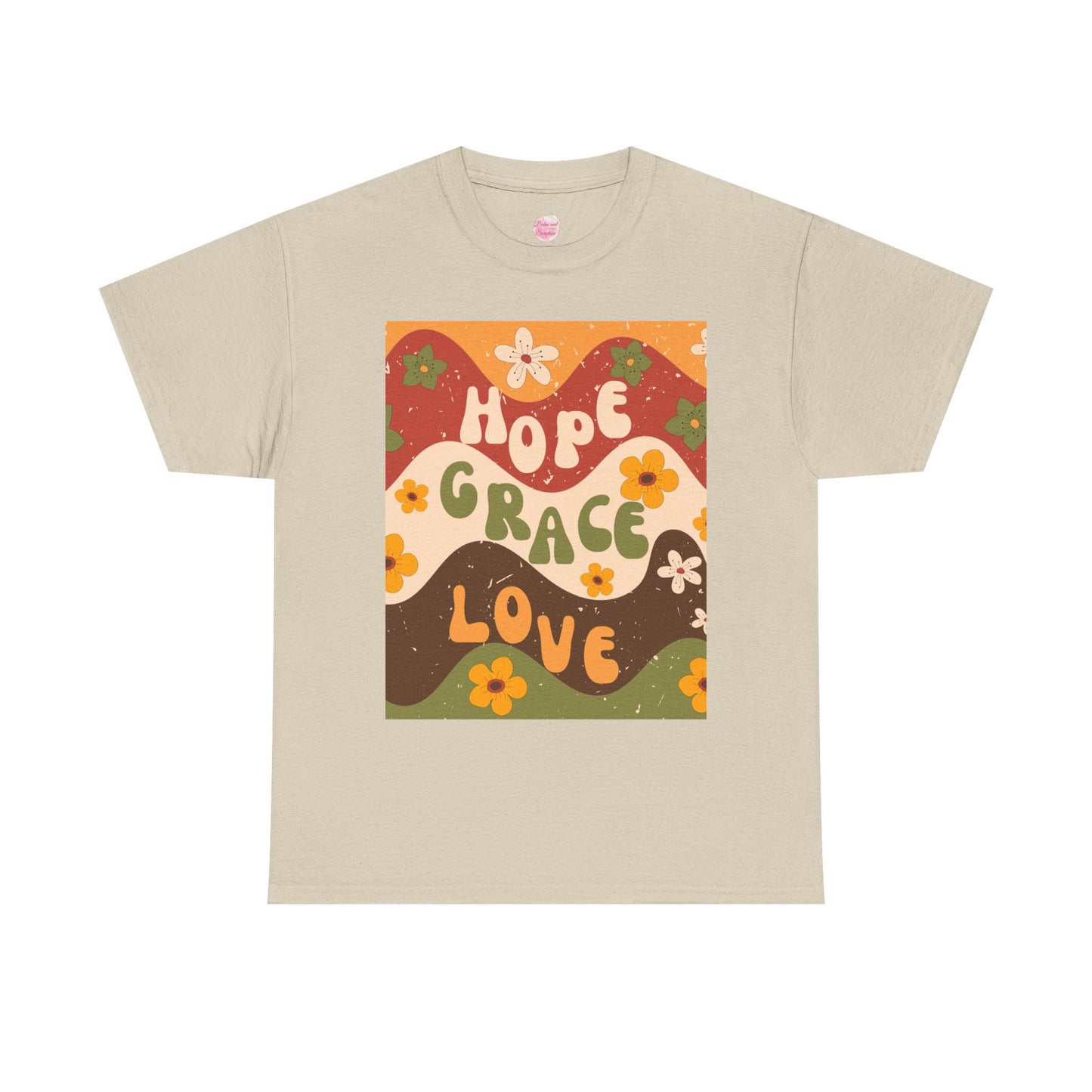 Groovy Faith! Hope Grace Love T-Shirt - Shop Now! 💖