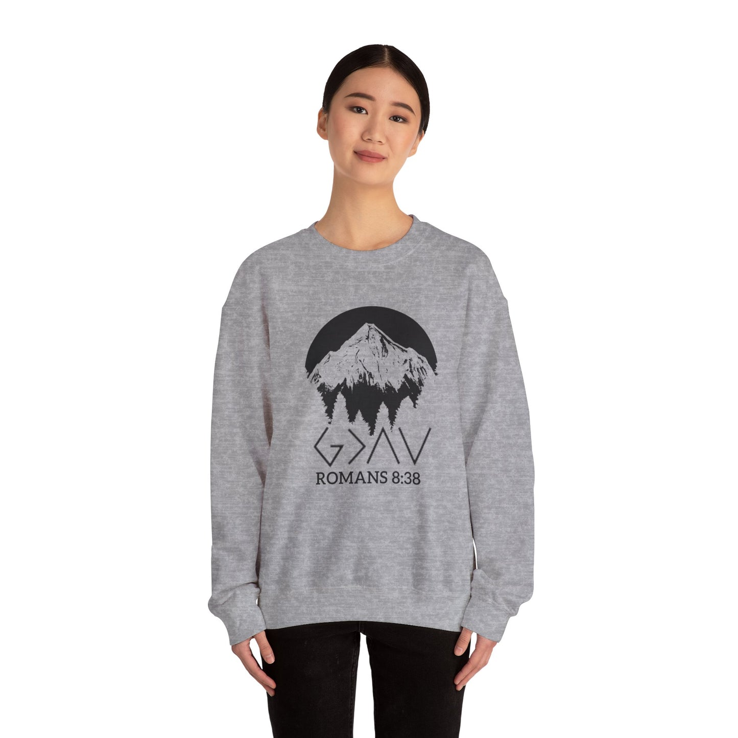 God is Greater Unisex Crewneck Sweatshirt